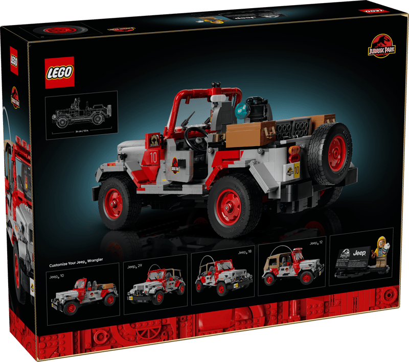 레고 쥬라기 공원 지프 랭글러(Lego Jurassic Park Jeep Wrangler) - 2
