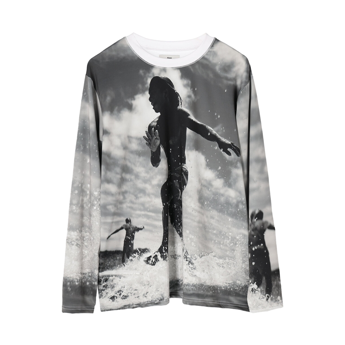 키아세 서퍼 프린트 긴팔티(Kiiace Surfer Print Long Sleeve)