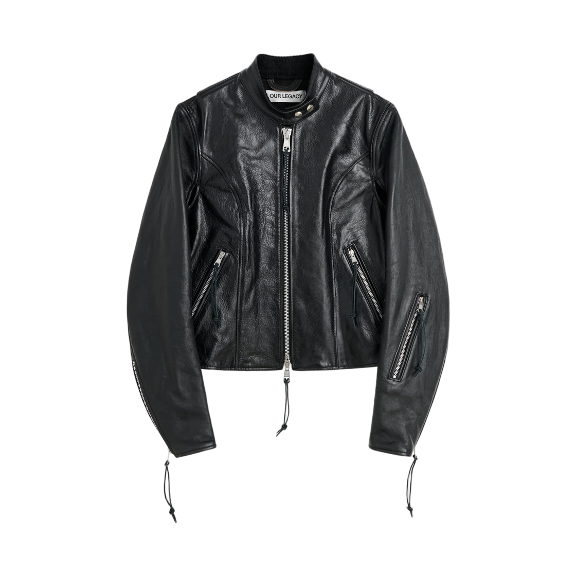 (W) 아워레가시 요카이 자켓 휘스커 블랙 버프드 램스킨((W) Our Legacy Yokai Jacket Whisker Black Buffed Lambskin) - 1