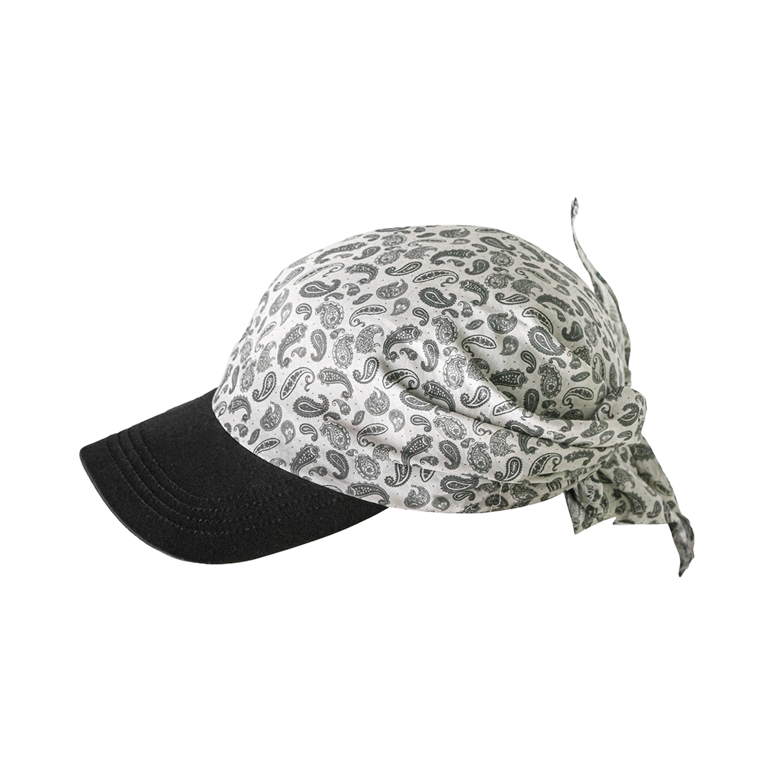 디아더생츄어리 반다나 캡 페이즐리 아이보리(THE ATHER SANCTUARY Bandana Cap Paisley Ivory) - 3
