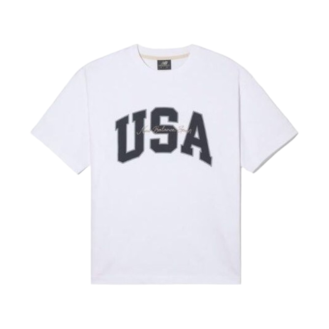 뉴발란스 USA 클래식 티셔츠 화이트(New Balance USA Classic T-Shirt White) - 1