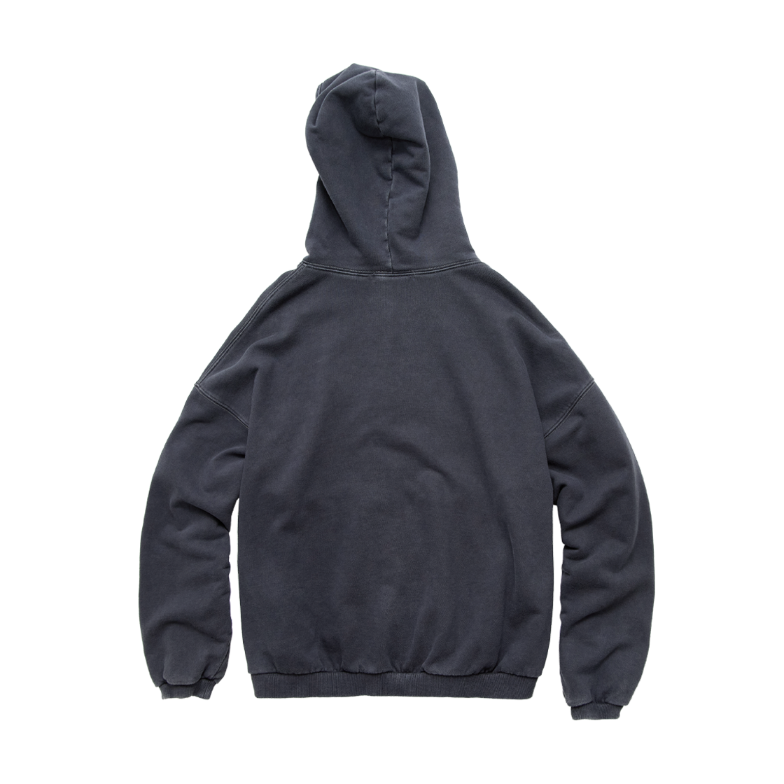 폴리테루 휴먼인덱스 휴먼 오버다이드 집 후디 퍼플 네이비(Polyteru Human Index Human Overdyed Zip Hoodie Purple Navy) - 2