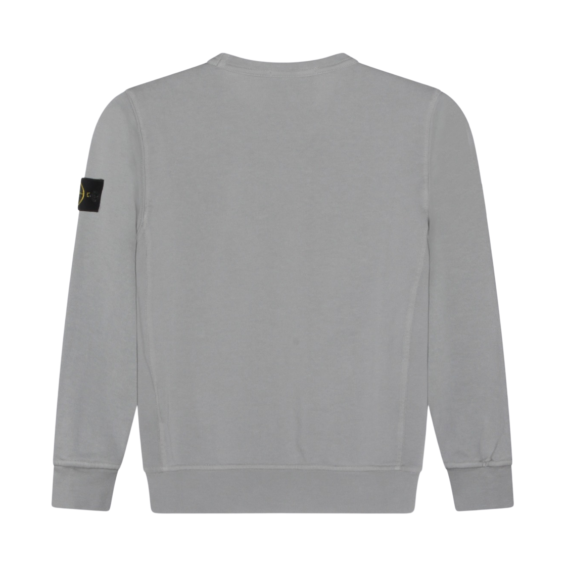 (키즈) 스톤 아일랜드 6100005 로고 패치 크루넥 스웨트셔츠 펄 그레이 - 26SS((Kids) Stone Island 6100005 Logo Patch Crewneck Sweatshirt Pearl Grey - 26SS) - 2