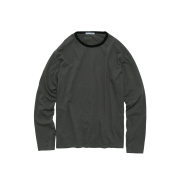Polyteru Human Index Human Pin Striped Long Sleeves Khaki
