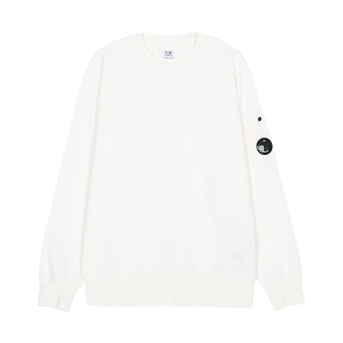 키즈) C.P. 컴퍼니 스웨트셔츠 블루 그레이 - 26SS | C.P. Company | KREAM