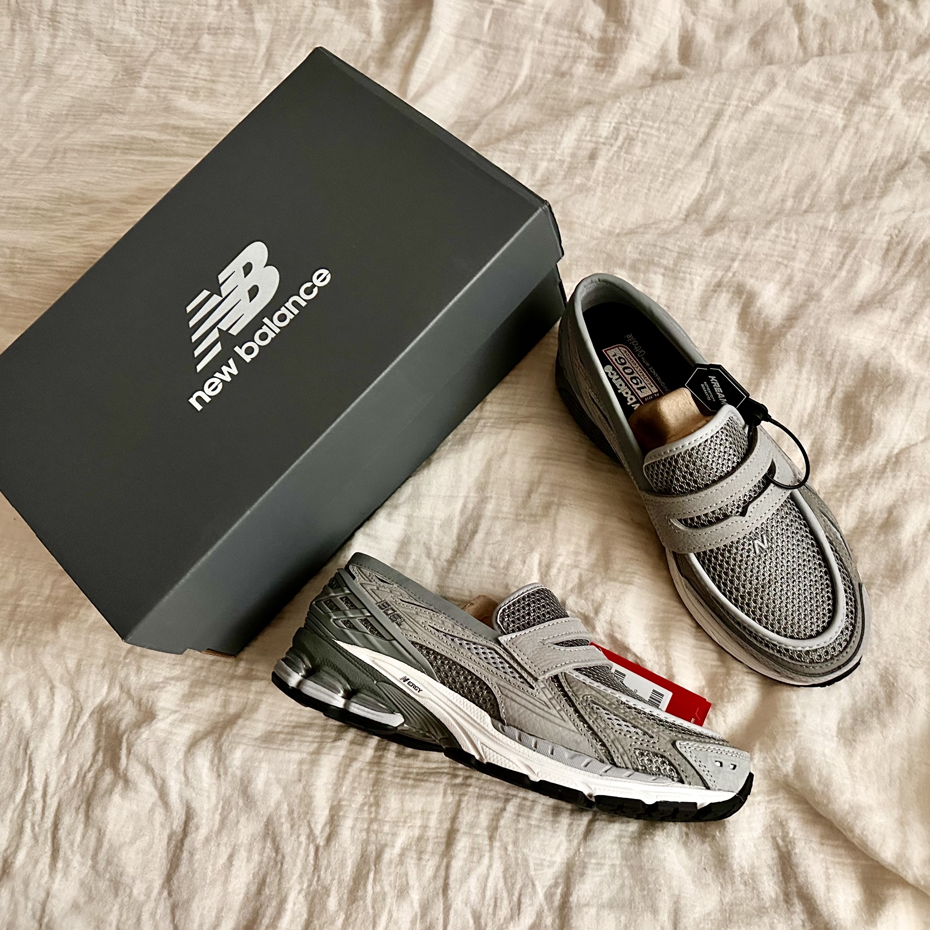 New Balance 1906L Raincloud Slate Grey - D Standard 착용 스타일 - 1