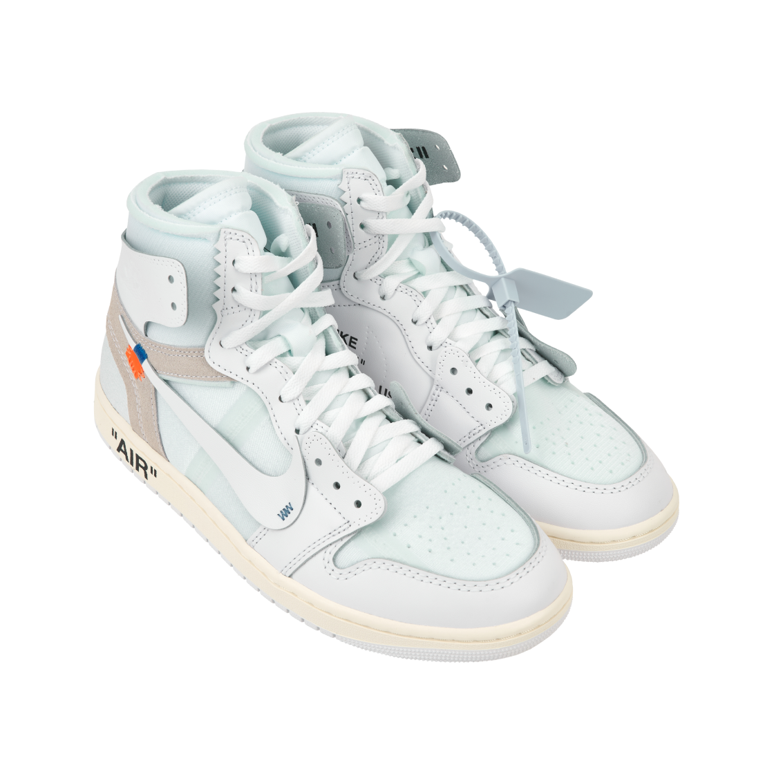 조던 1 x 버질 아블로 아카이브 레트로 하이 알래스카 화이트(Jordan 1 x Virgil Abloh Archive Retro High Alaska White) - 4