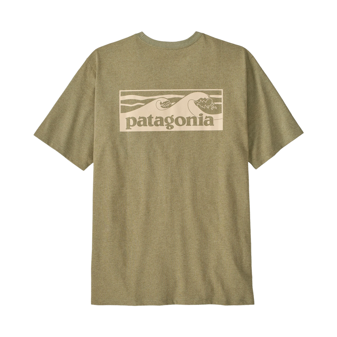 37655 Patagonia Boardshort Logo Pocket Responsibili T-Shirt Gumtree Green