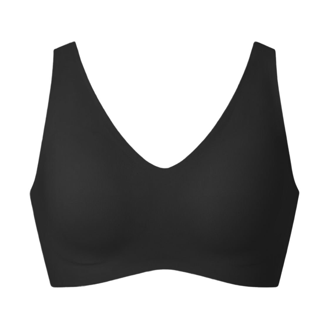 464334-09 (W) Uniqlo Airism Ultra Relax Wireless Bra Black