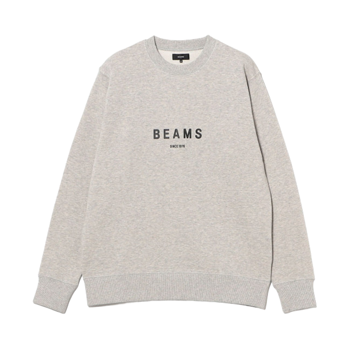 11-13-2241-458 Beams Crewneck Sweatshirt Top Grey