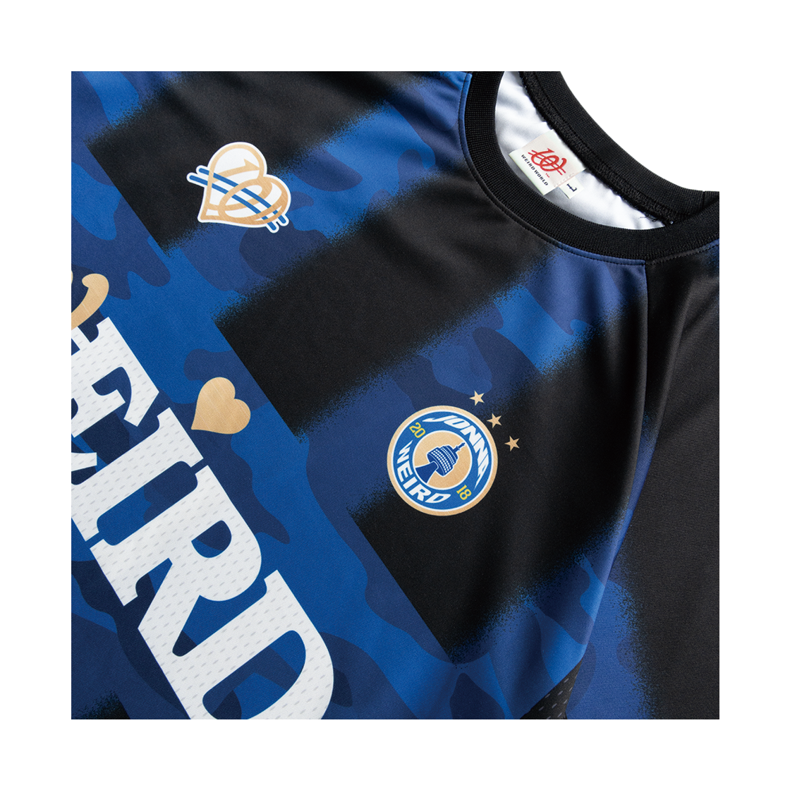 위얼드월드 클럽 레거시 사커저지 블루(Weird World Club Legacy Soccer Jersey Blue) - 3