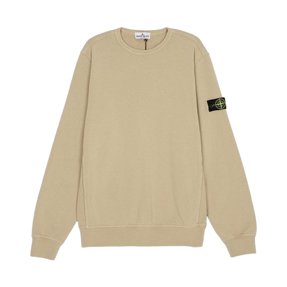 L1S1661000-05S0040-V0092 (Kids) Stone Island 6100005 Logo Patch Crewneck Sweatshirt Dove Grey - 26SS