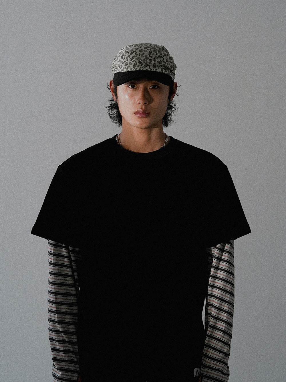 디아더생츄어리 반다나 캡 페이즐리 아이보리(THE ATHER SANCTUARY Bandana Cap Paisley Ivory) - 6