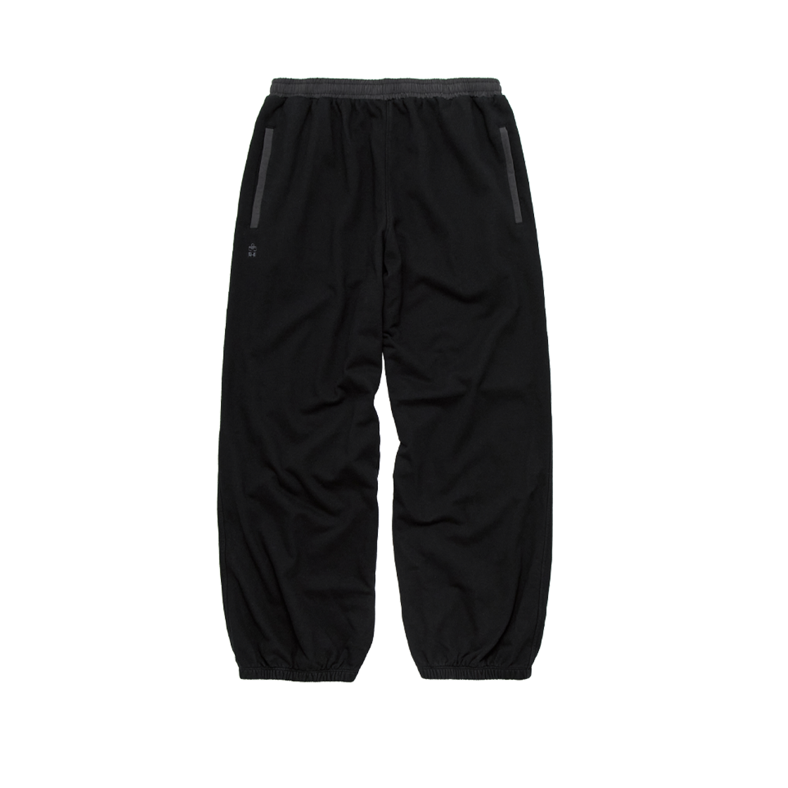 HM6PTP3261B0 Polyteru Human Index Human Sweat Pants 003 Banding Black