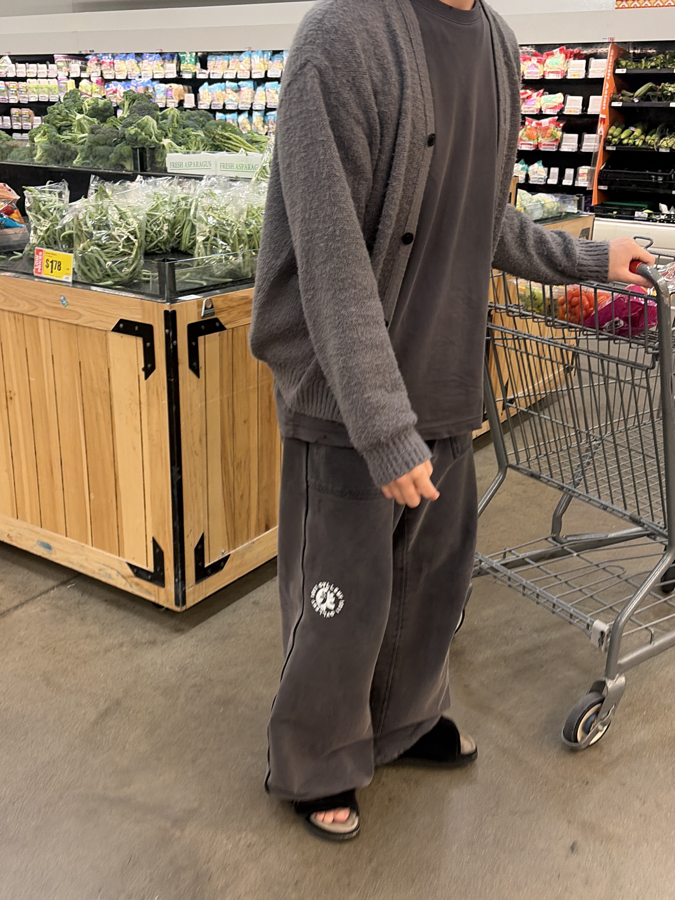 Polyteru 1011 Fatigue Sweatpants 1.2v Dark Purple Navy, Polyteru Human Index Human Sleeveless Charcoal 착용 스타일