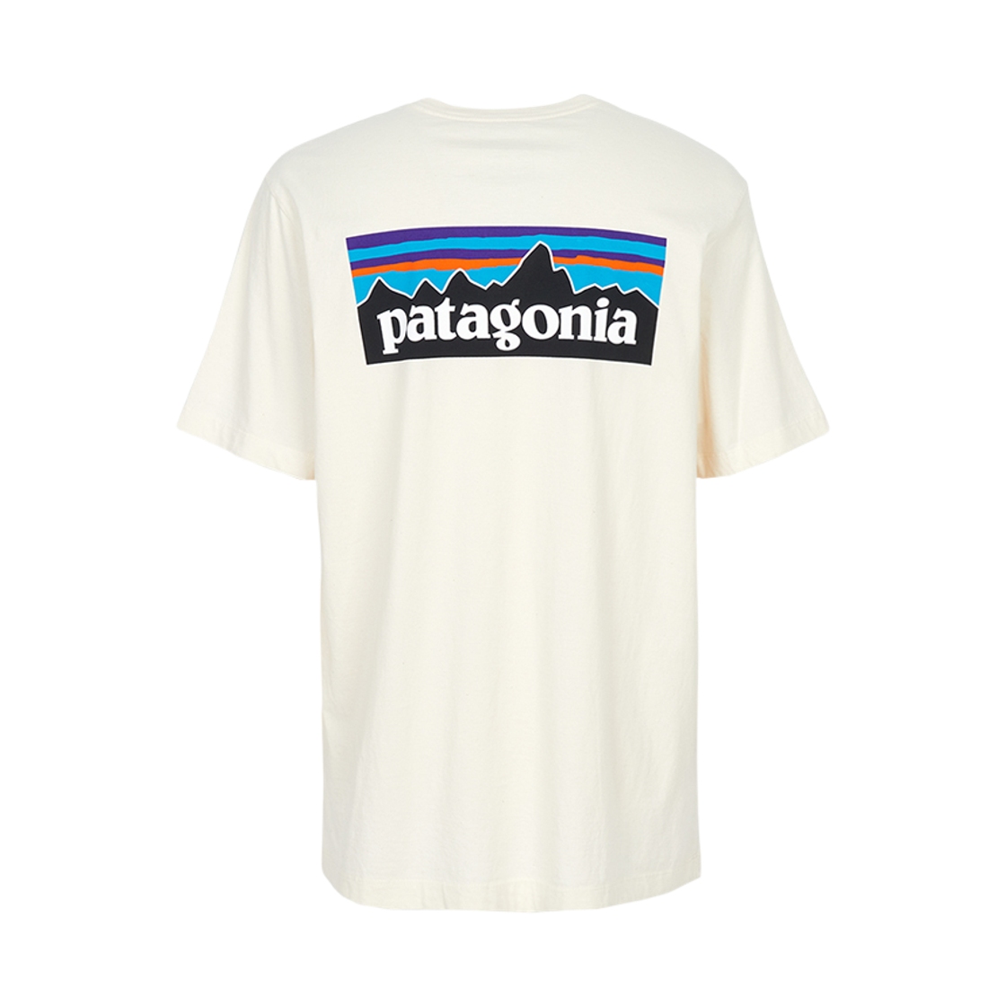 37882 Patagonia P-6 Logo T-Shirt Undyed Natural