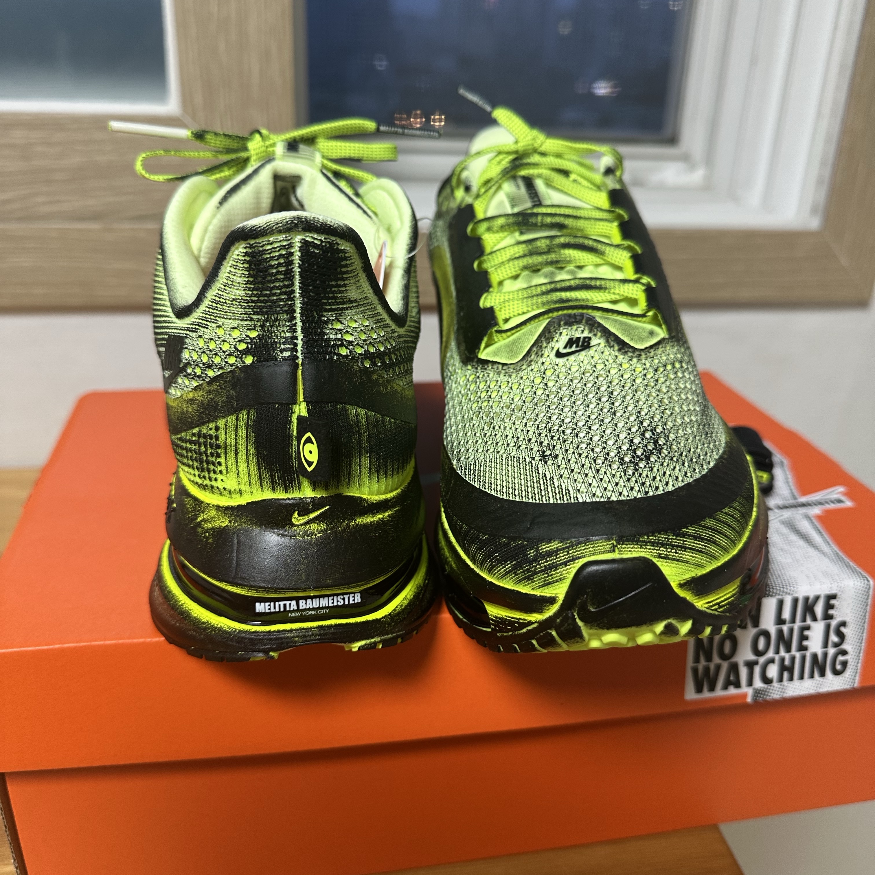 (W) Nike x Melitta Baumeister Pegasus Premium Volt and Cyber 착용 스타일 - 2