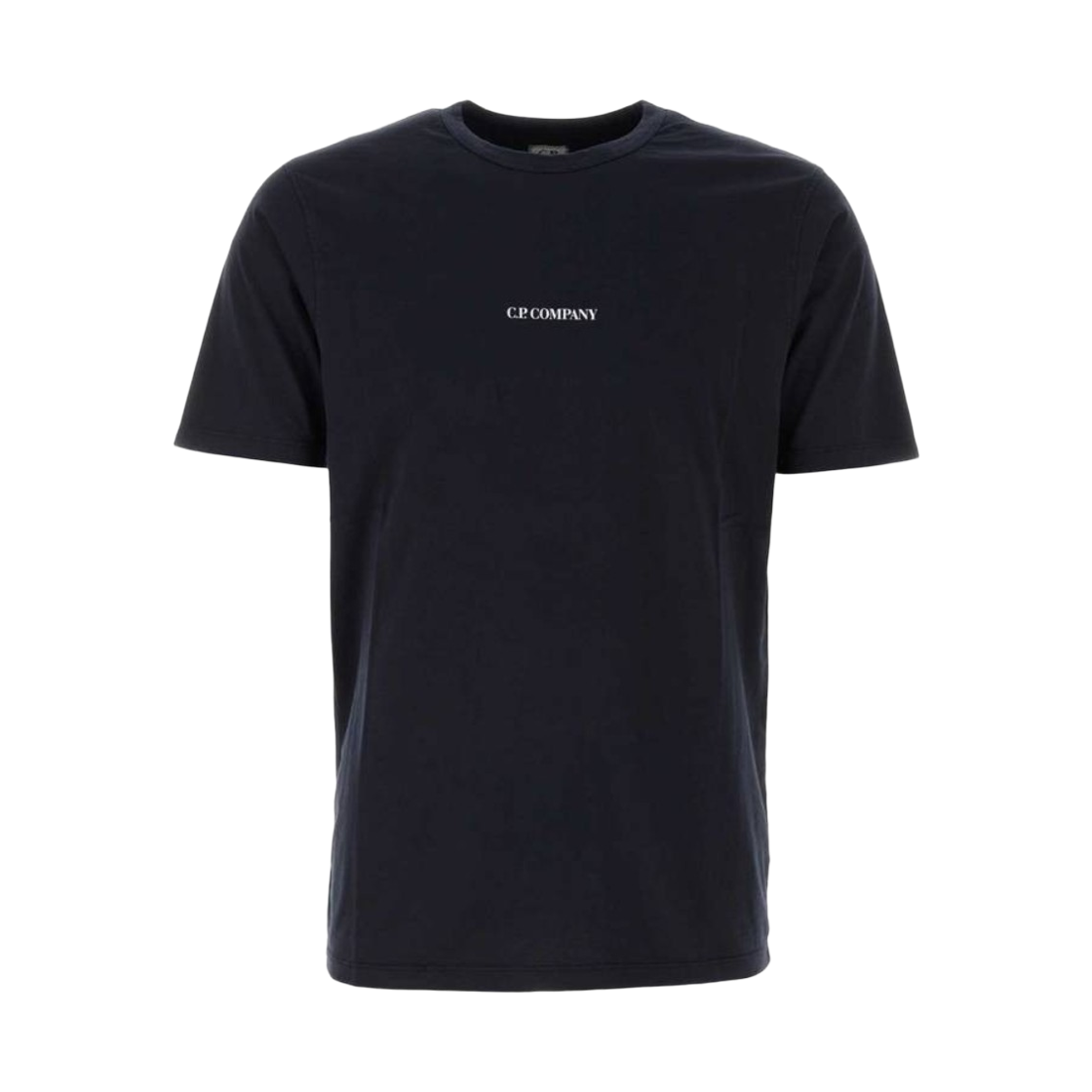 16CMTS085A005431G888 C.P. Company 24/1 Jersey Garment Dyed Logo T-Shirt Blue - 24SS