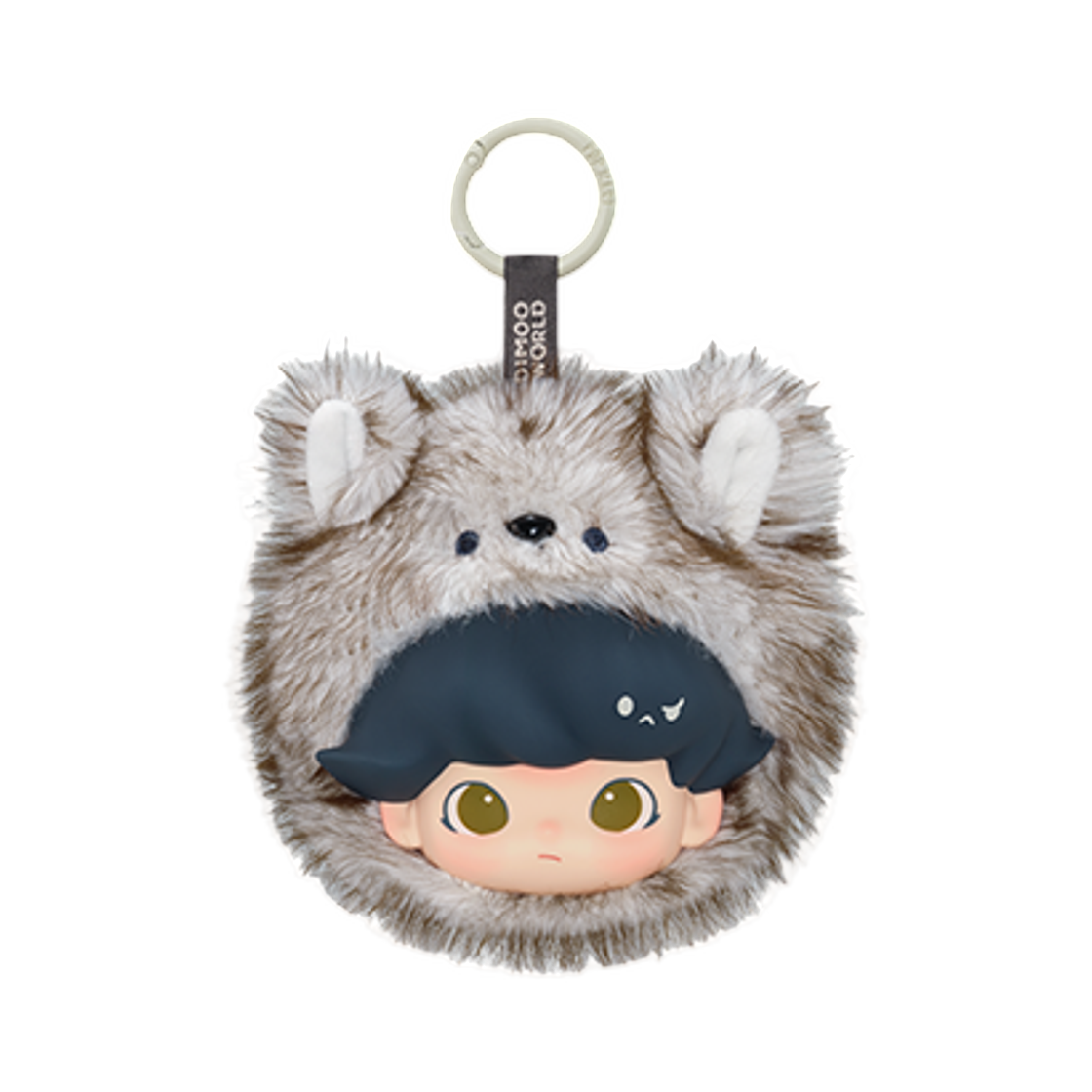 팝마트 디무 비밀 연극단 시리즈 이어폰 백 그래니 울프 (개봉 박스)(Pop Mart Dimoo The Secret Theatre Club Series Earphone Granny Wolf (Opened Case))