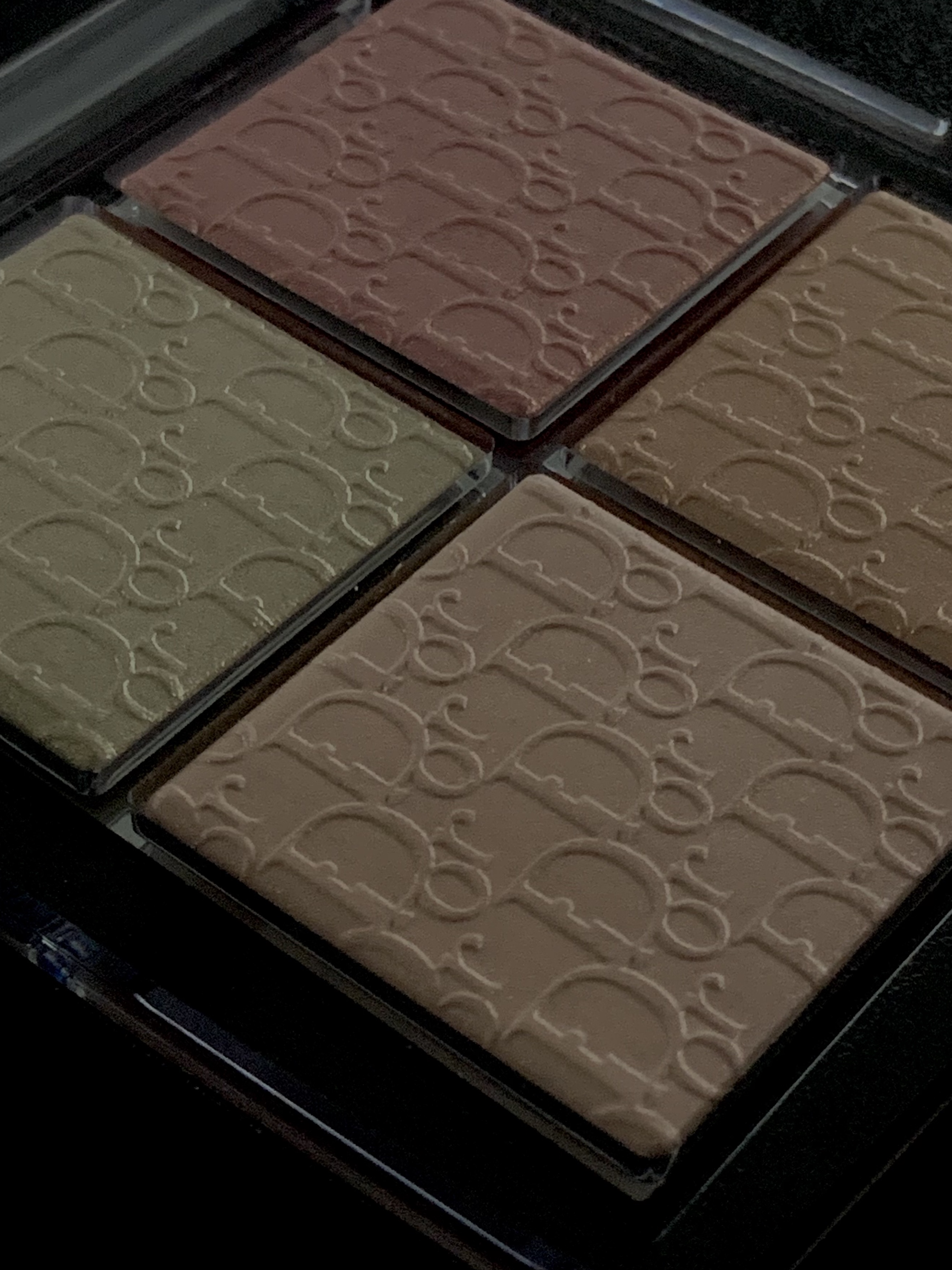Dior Backstage Glow Face Palette 004 Rose Gold 착용 스타일 - 3