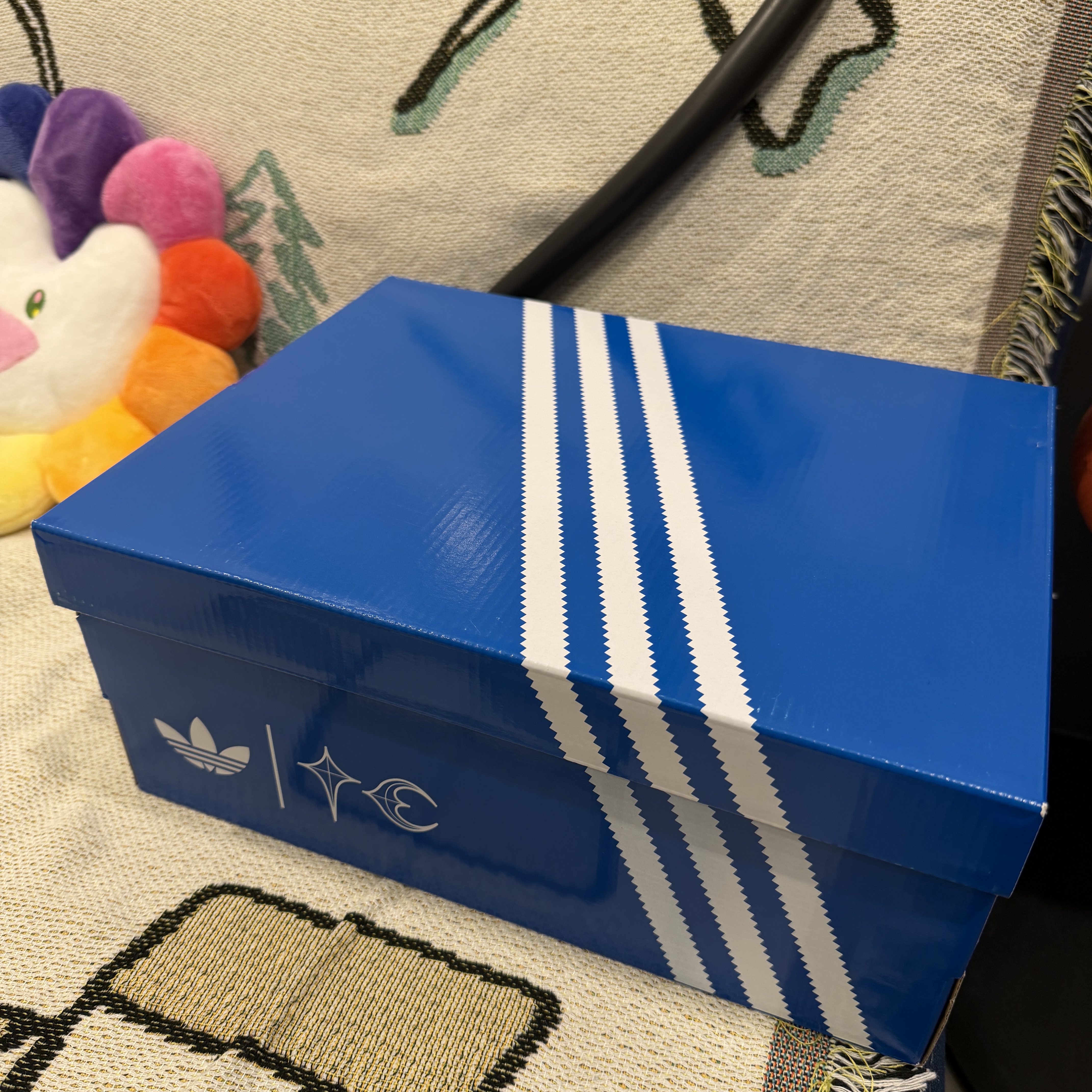 Adidas x Thug Club Adifom Iiinfinity Mule Core Black 착용 스타일 - 1