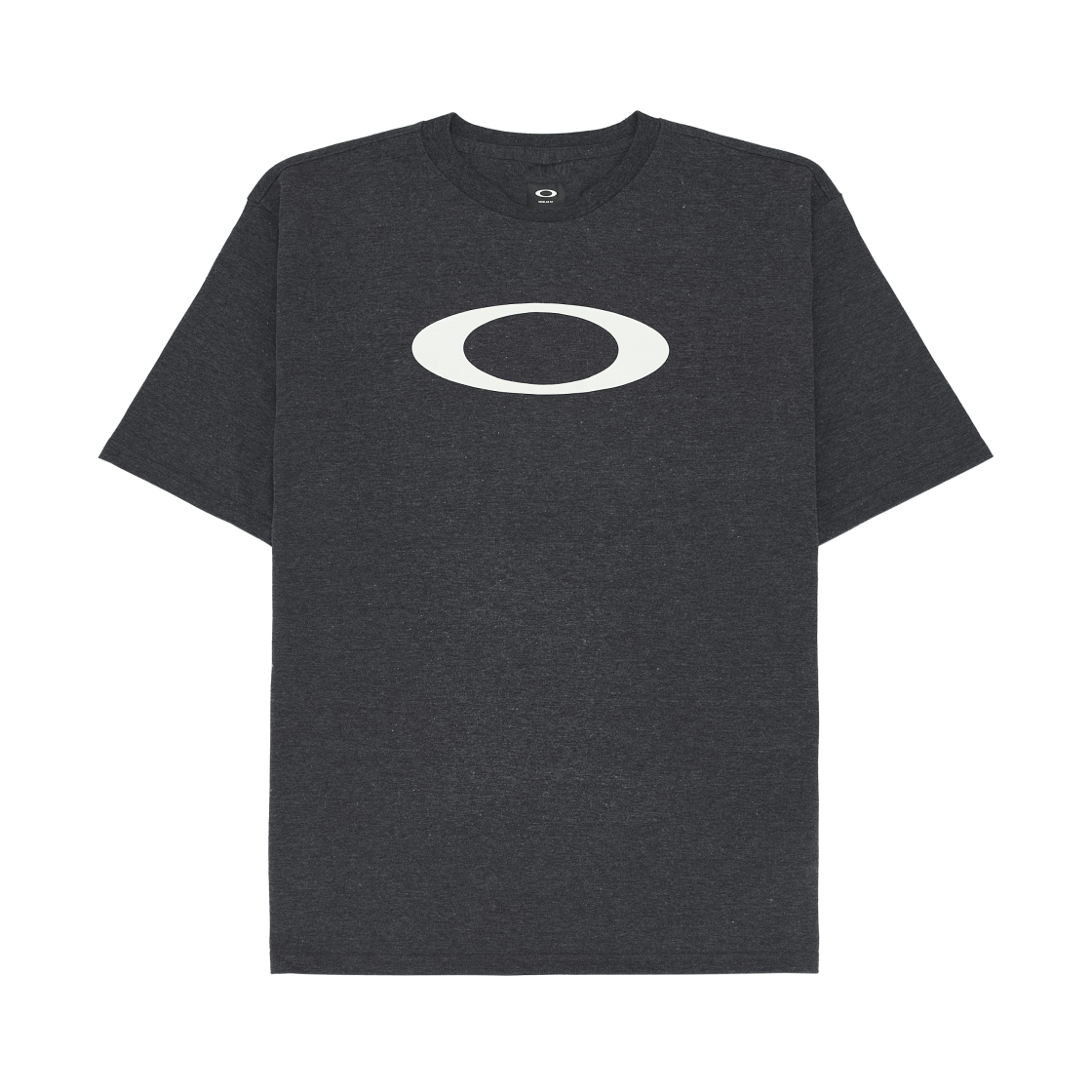 오클리 O-볼드 엘립스 티셔츠 블랙아웃 라이트 헤더(Oakley O-Bold Ellipse T-Shirt Blackout Light Heather)