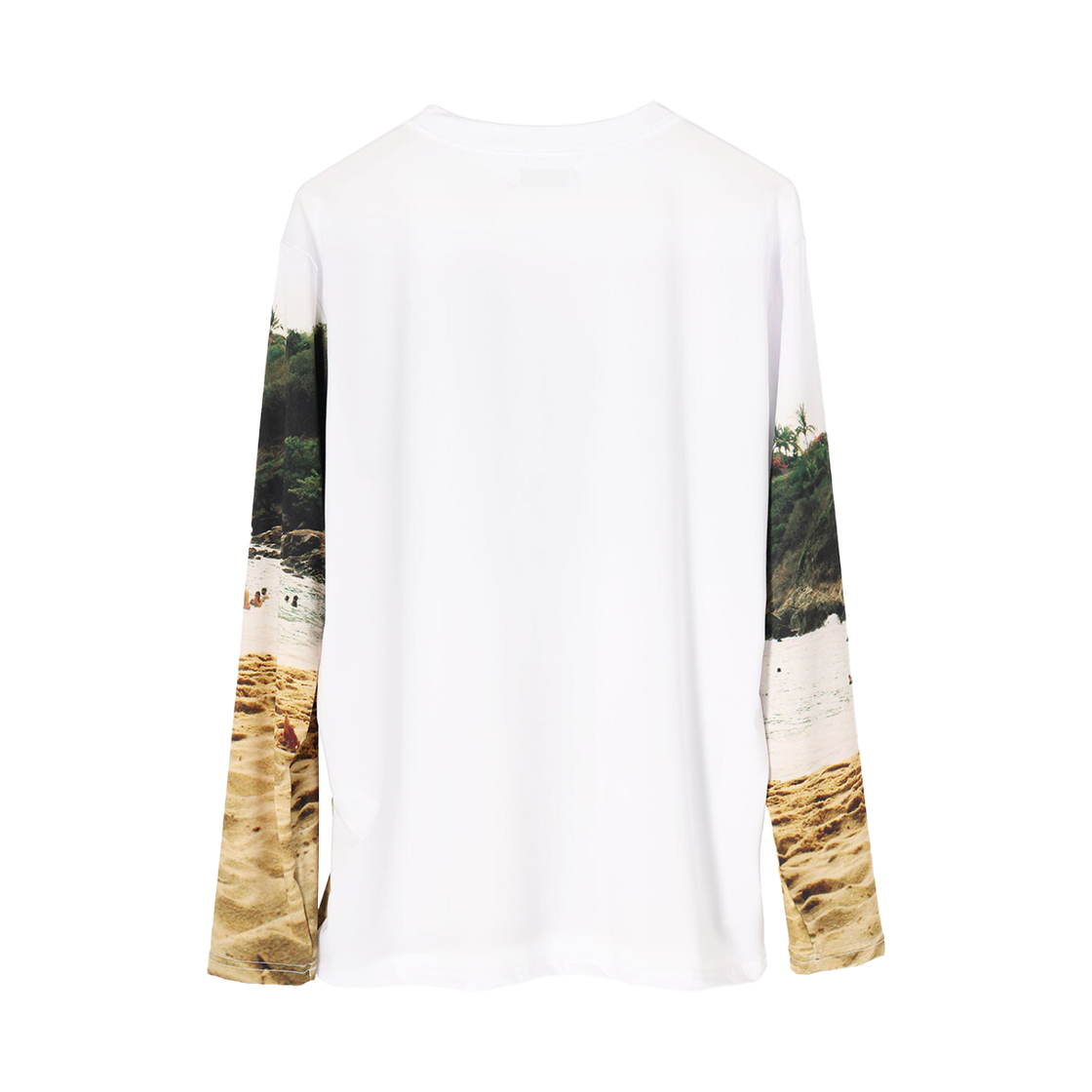 키아세 해변 프린트 긴팔티(Kiiace Beach Print Long Sleeve) - 2