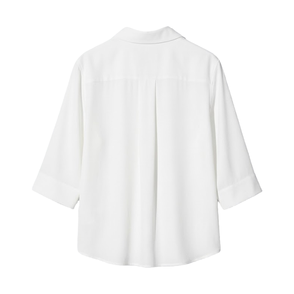 (W) 유니클로 레이온 스키퍼 칼라 블라우스 화이트- JP((W) Uniqlo Rayon Skipper Collar Blouse White - JP) - 2