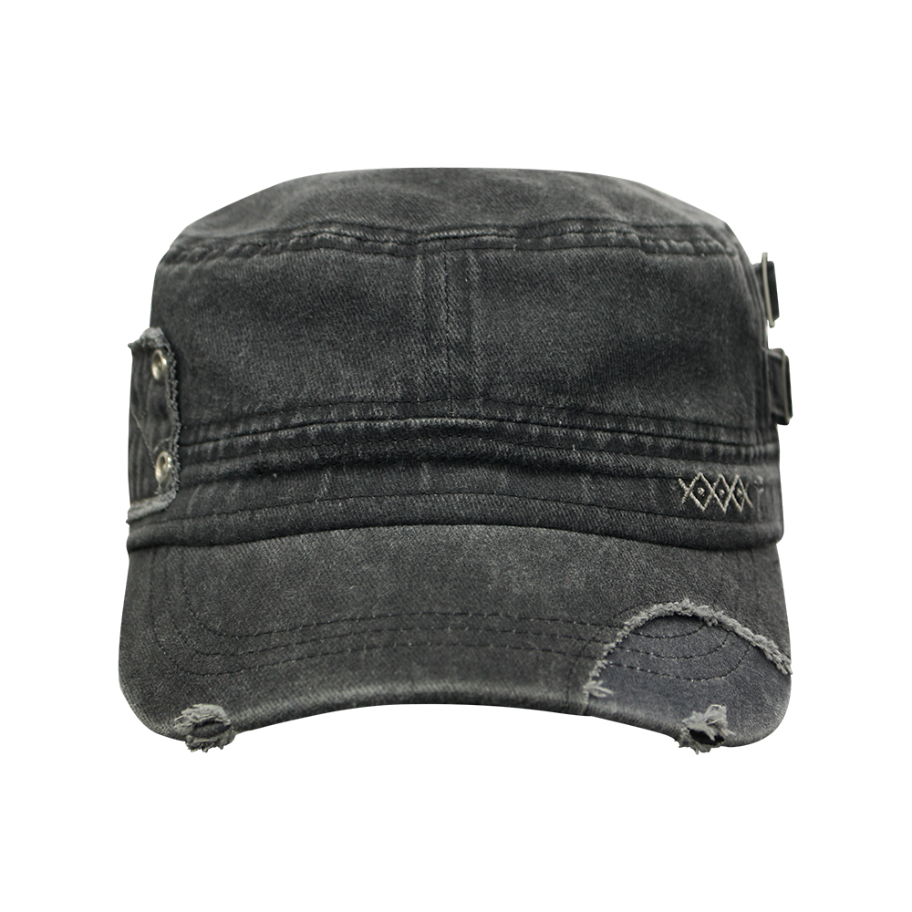 메인부스 패치워크 밀리터리 캡 차콜(MAINBOOTH Patchwork Military Cap Charcoal) - 1