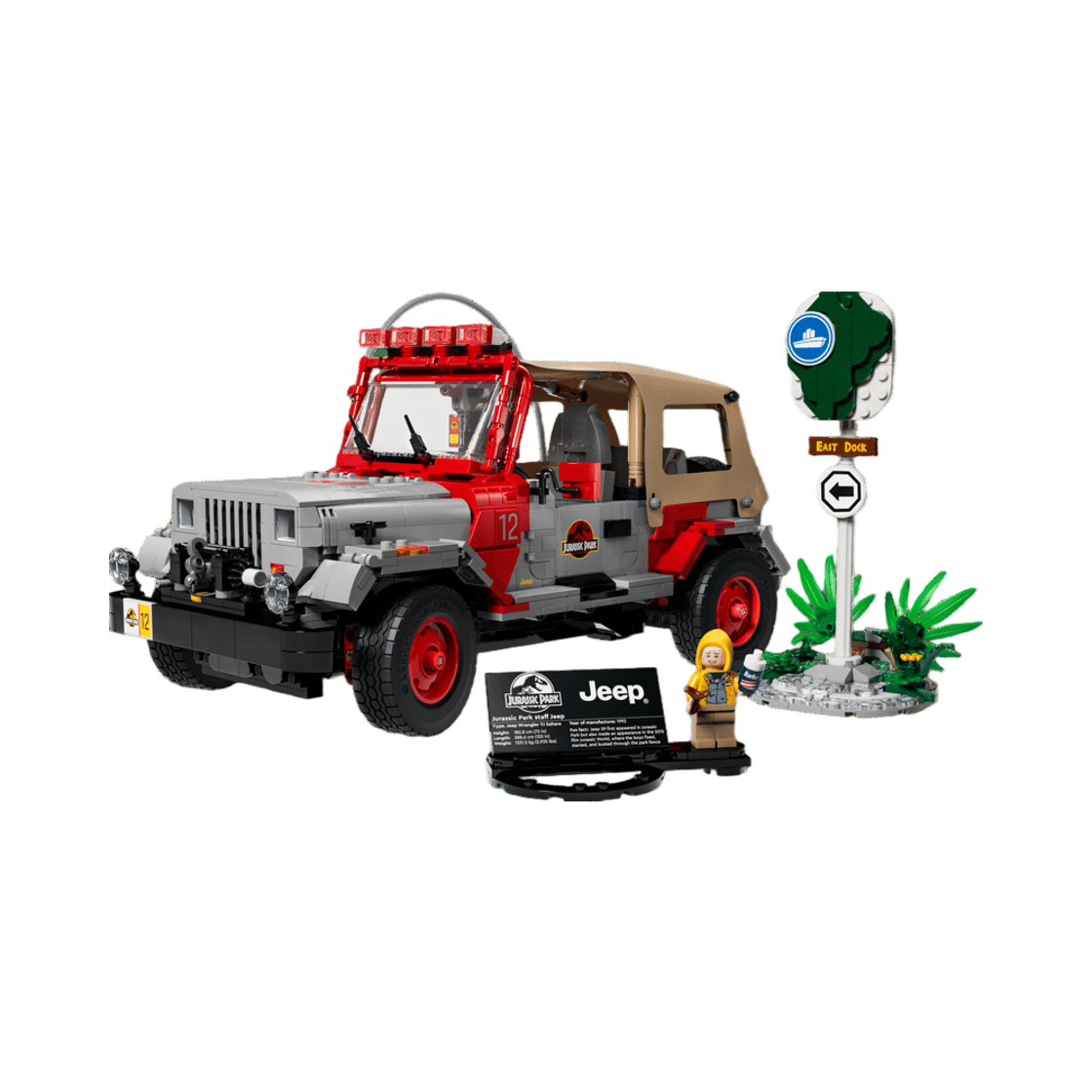 77984 Lego Jurassic Park Jeep Wrangler