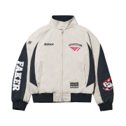 BDNS x T1 Base Jacket Beige