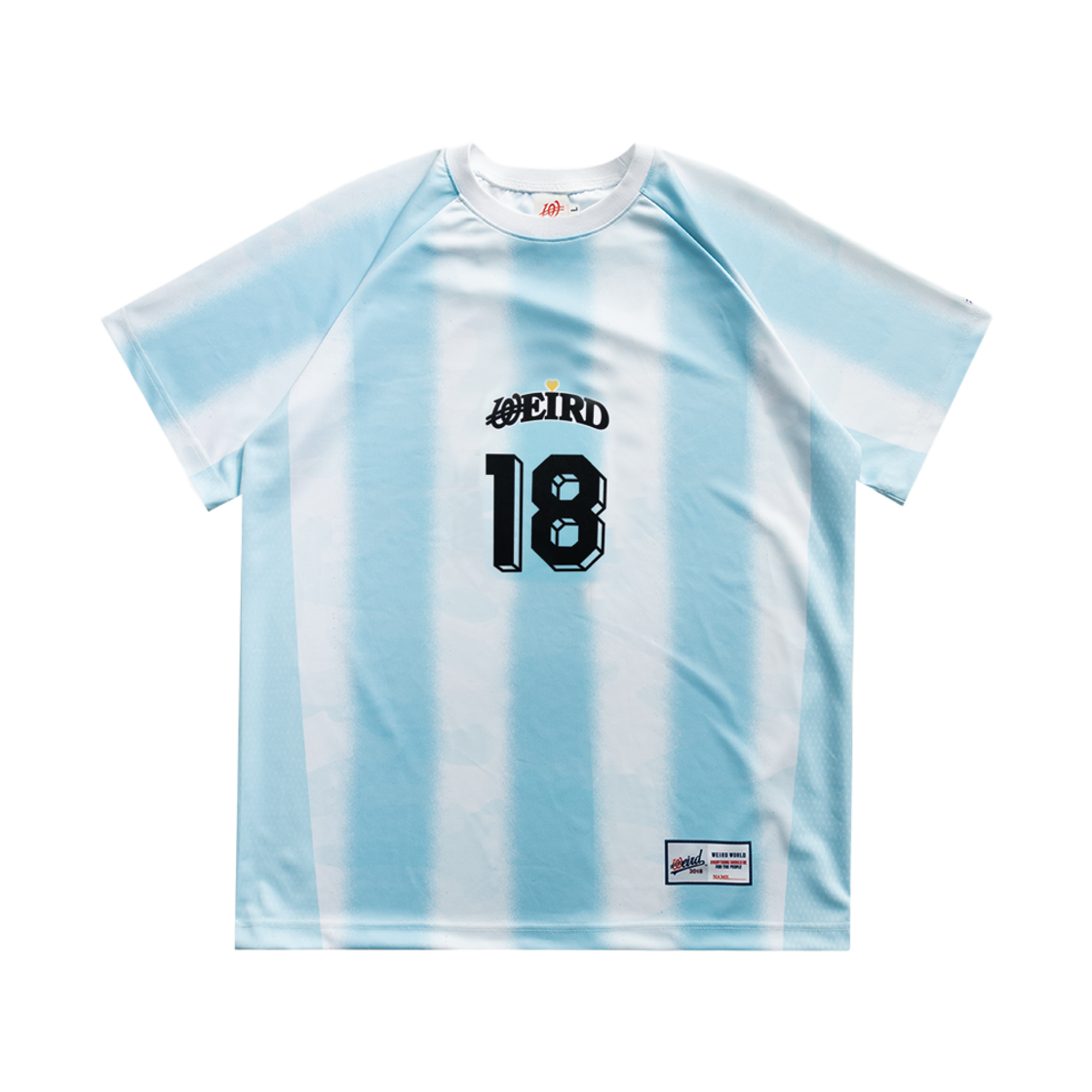 위얼드월드 클럽 레거시 사커저지 화이트(Weird World Club Legacy Soccer Jersey White)