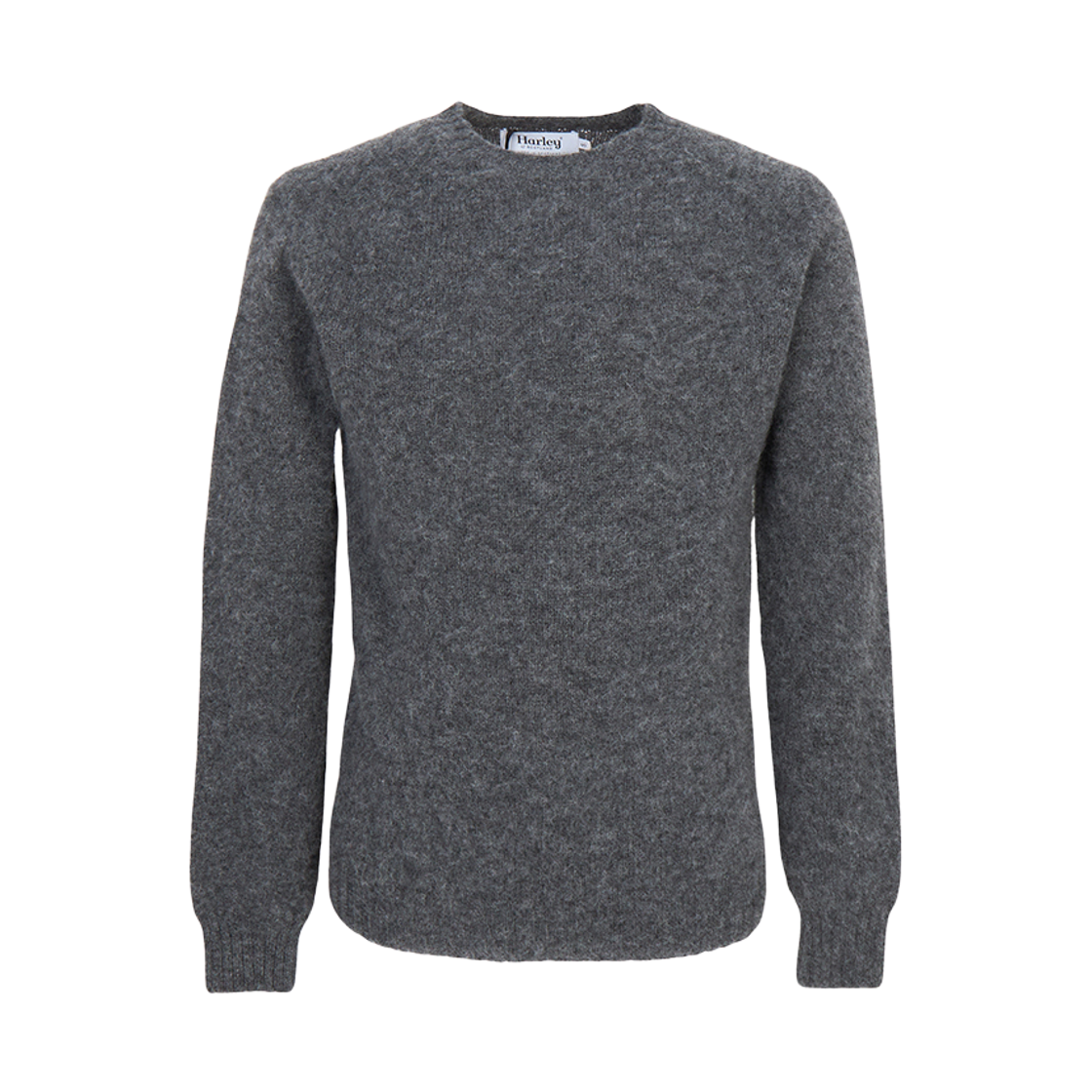 할리 오브 스코틀랜드 쉐기 독 크루넥 스웨터 바살트(Harley of Scotland Shaggy Dog Crewneck Sweater Basalt) - 1