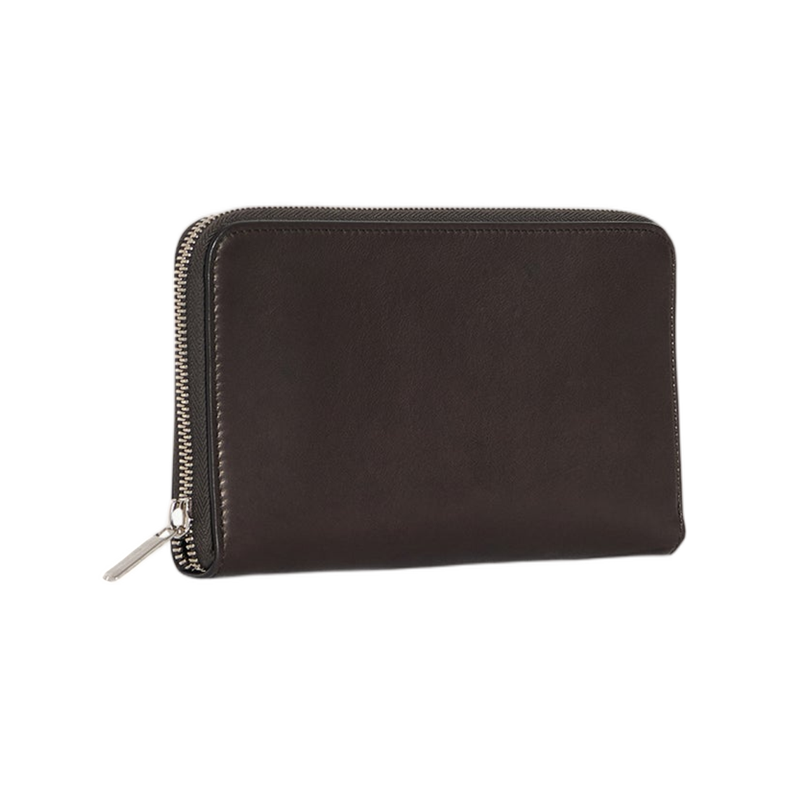 더 로우 라지 지퍼 월렛 다크 브라운(The Row Large Zip Wallet Dark Brown) - 2