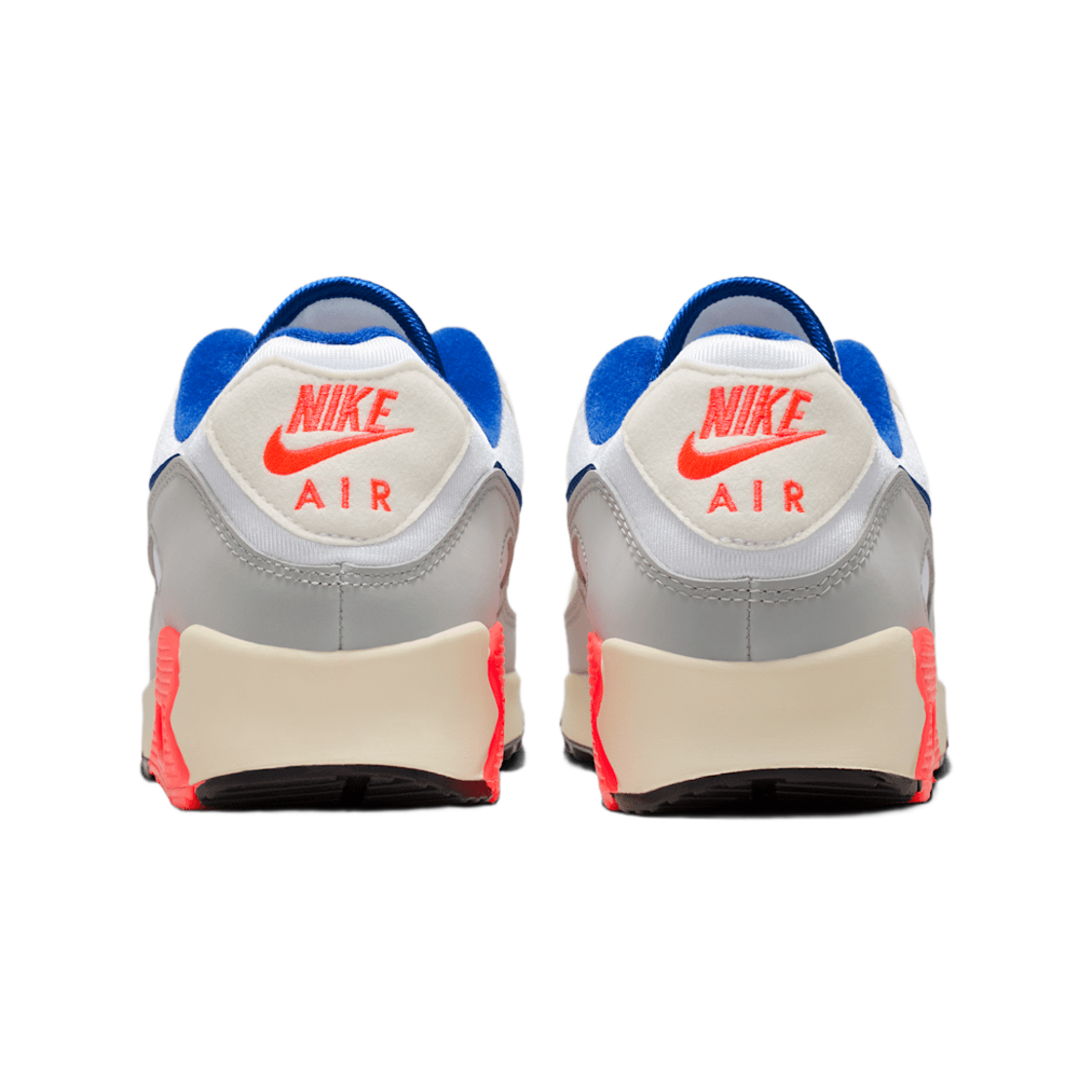 나이키 에어맥스 90 베이스 그레이 앤 스포츠 로얄(Nike Air Max 90 Base Grey and Sport Royal) - 3