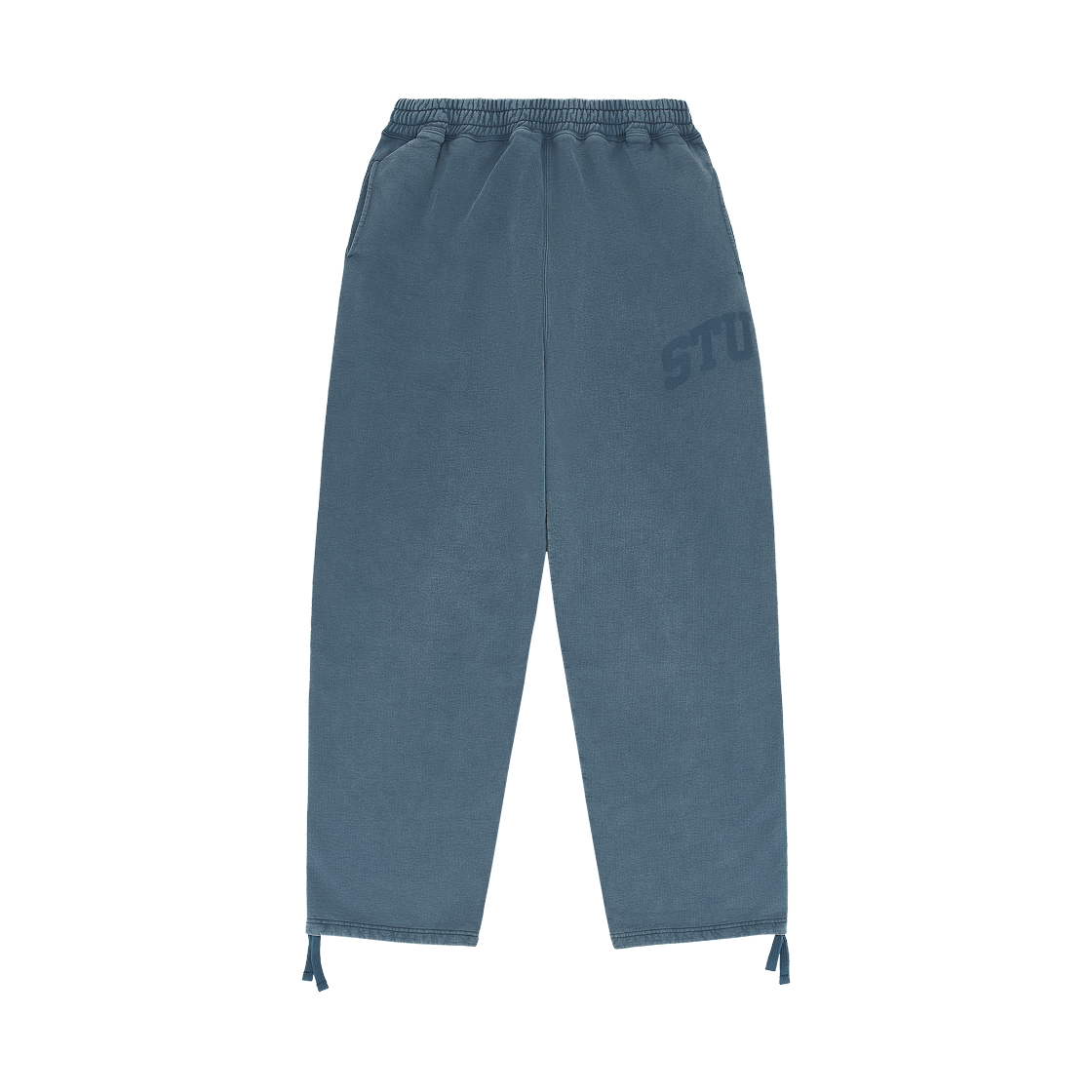 스투시 페이디드 그래픽 플리스 팬츠 워시드 네이비(Stussy Faded Graphic Fleece Pant Washed Navy) - 1