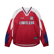 BDNS x T1 Long Sleeve Jersey Red