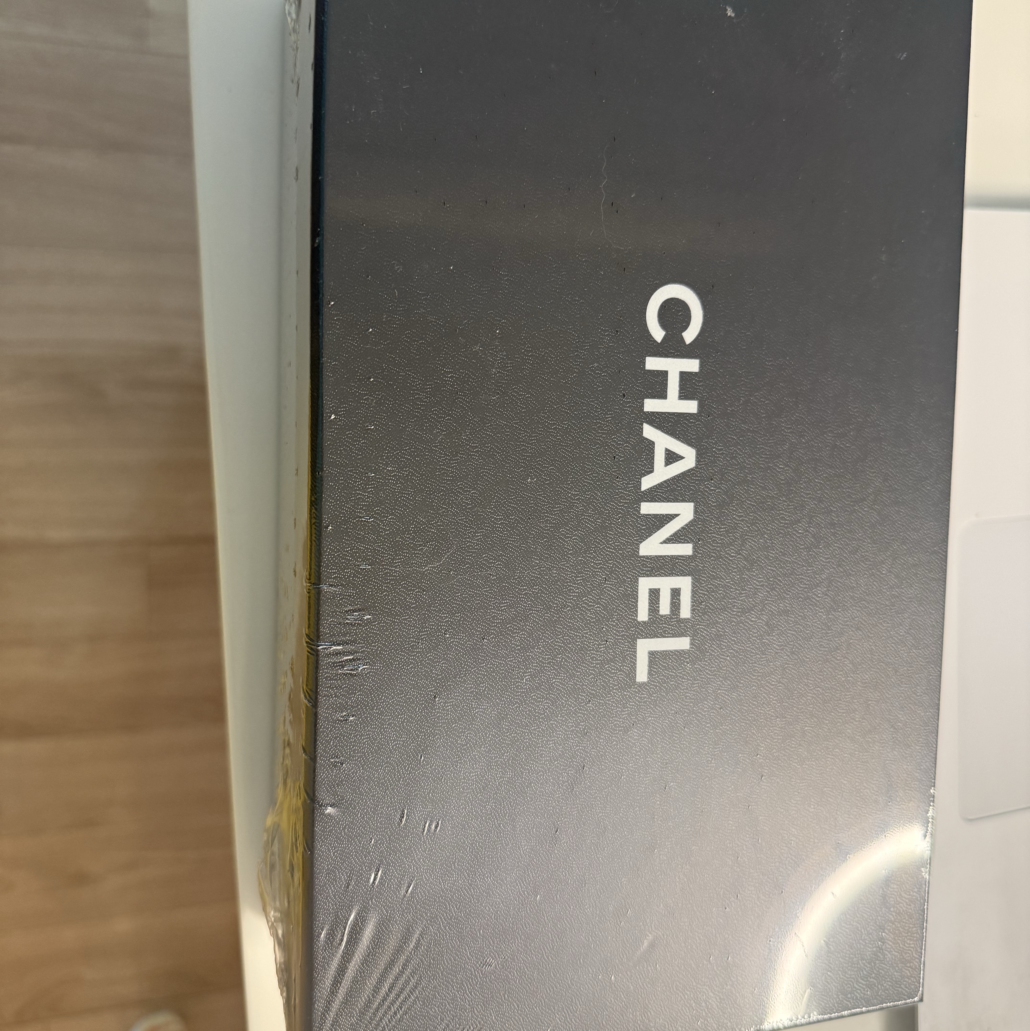 (W) Chanel Ballerina Flat Lambskin & Beige Black 착용 스타일