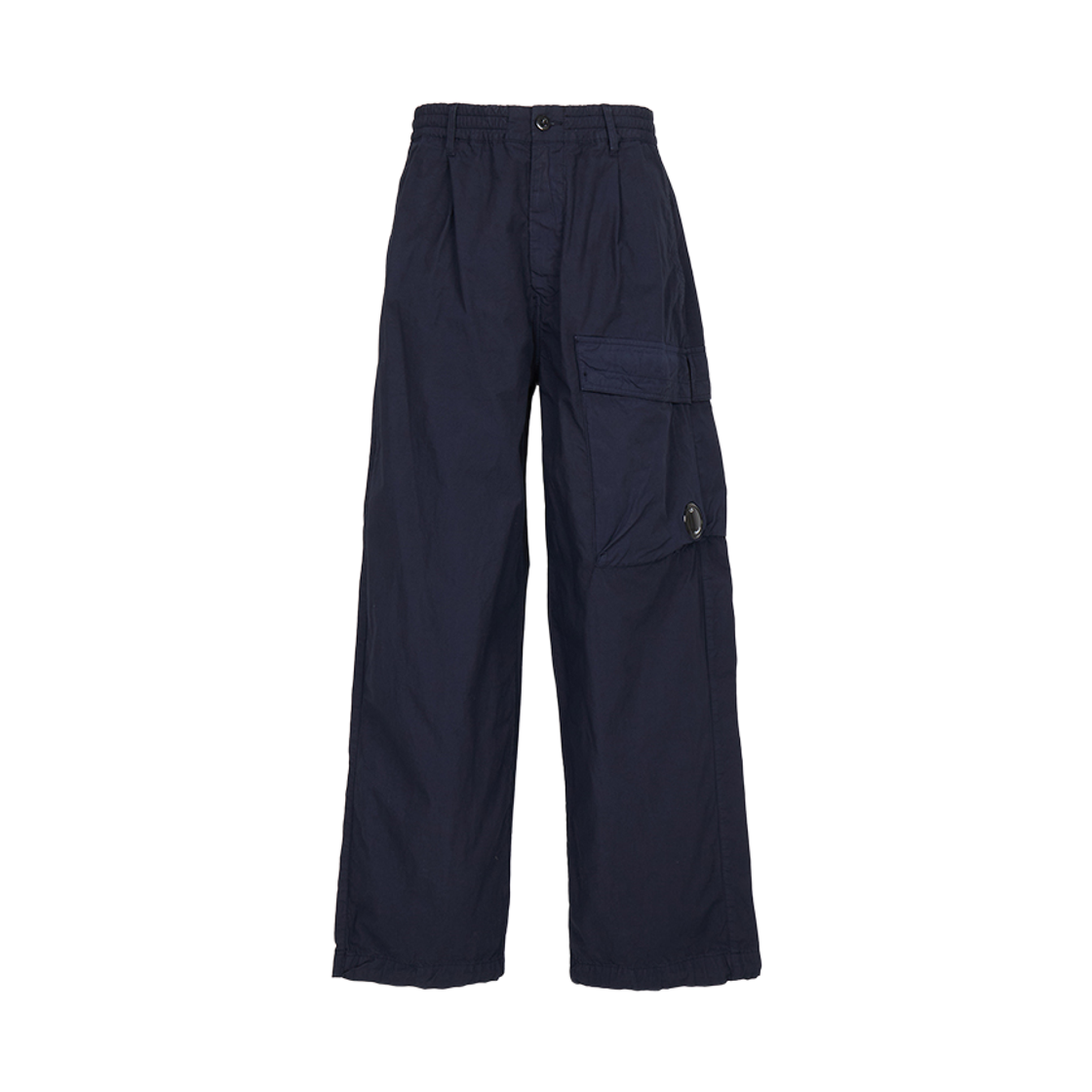 20CMPA126A110325G889 C.P. Company Micro-Reps Boxy Leg Pocket Lens Pants Midnight Navy Blue - 26SS