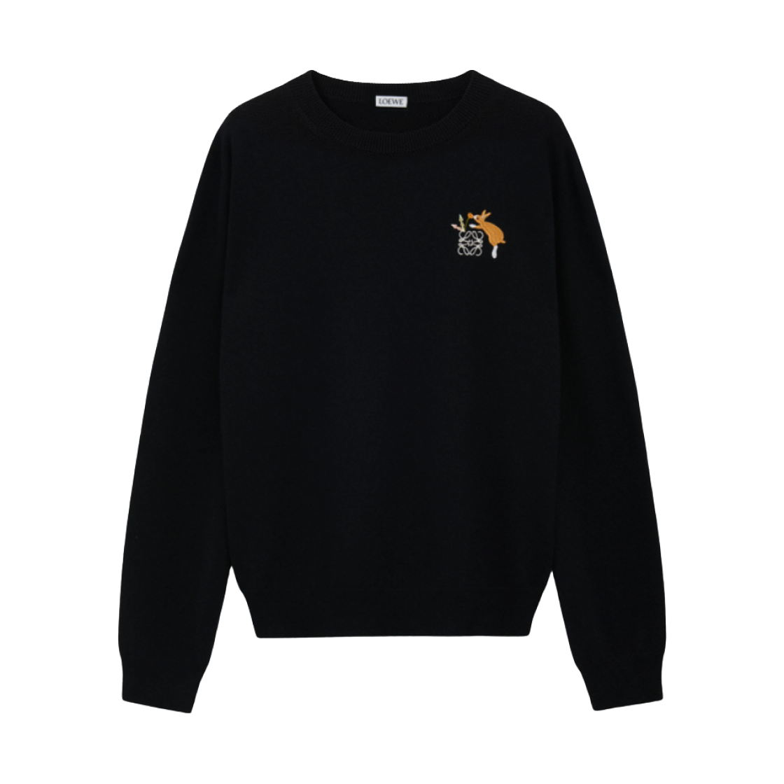 로에베 울 스웨터 블랙(Loewe Wool Sweater Black)