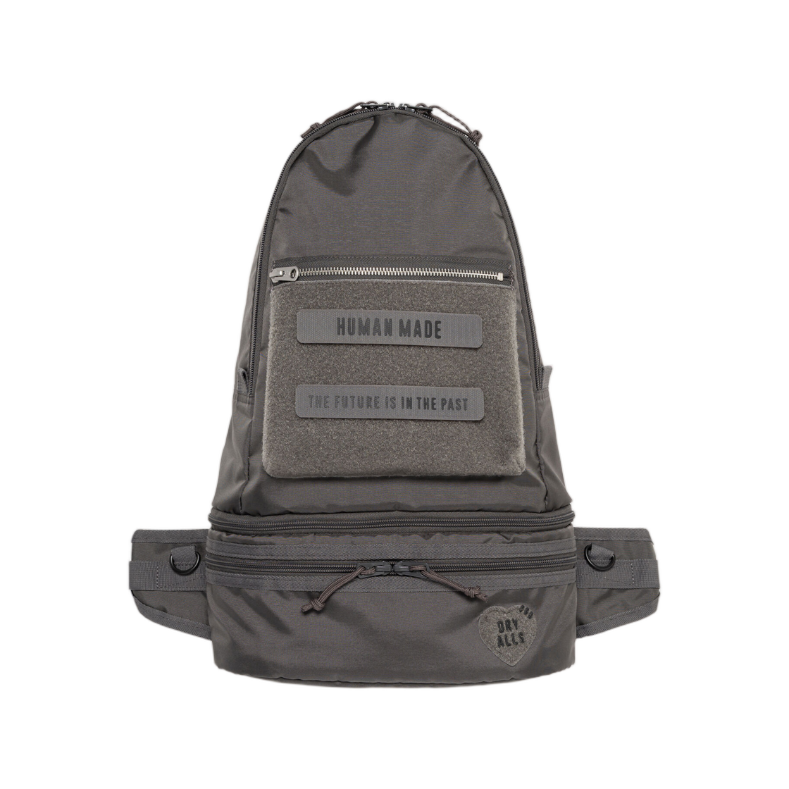 HM31GD040 Human Made Military Backpack Gray