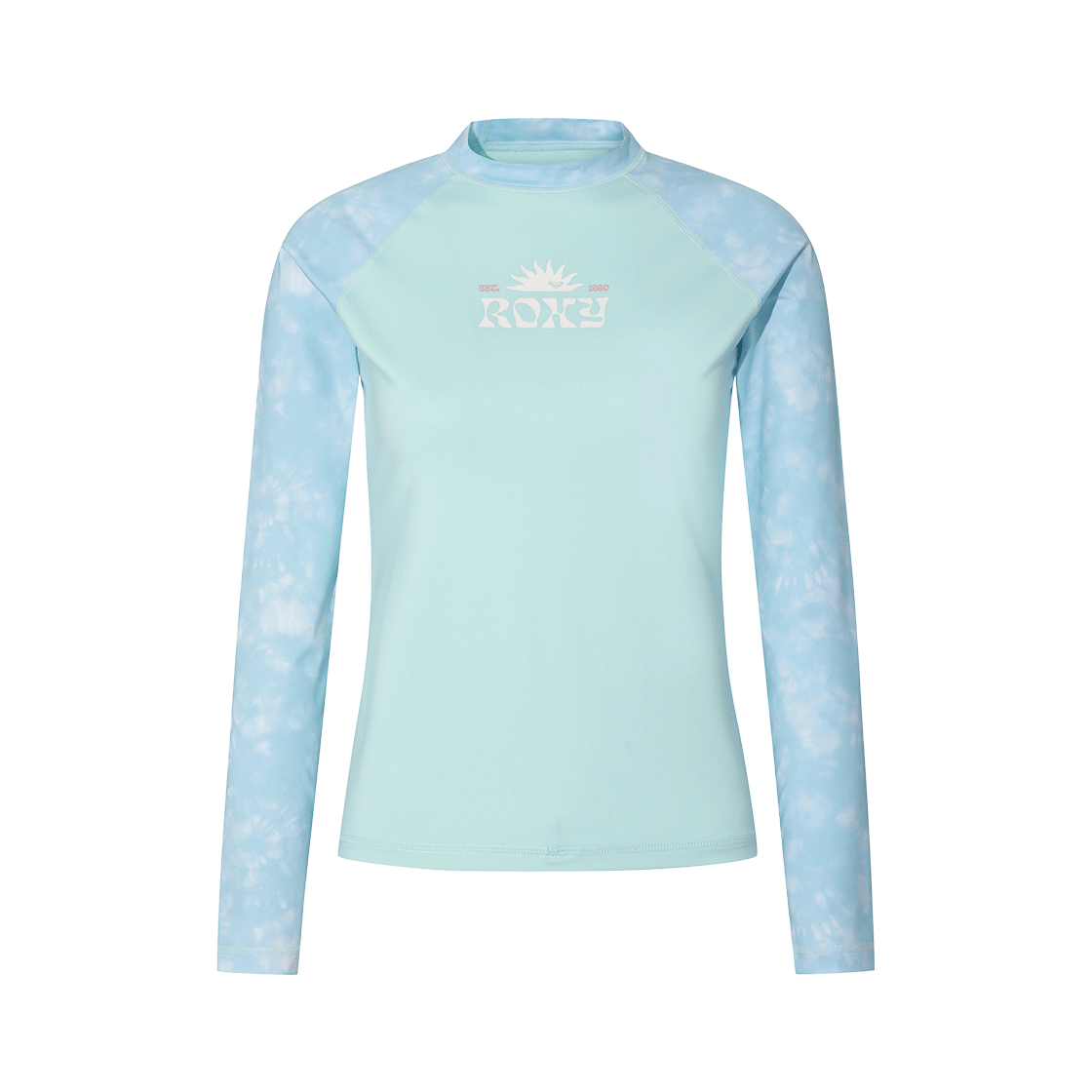 록시 프린티드 매직 선셋 세미크롭 슬림핏 긴팔 래쉬가드 (RG21RS503TAN)(ROXY Printed Magic Sunset Semi Crop Slim-Fit Long Sleeves Rashguard (RG21RS503TAN))