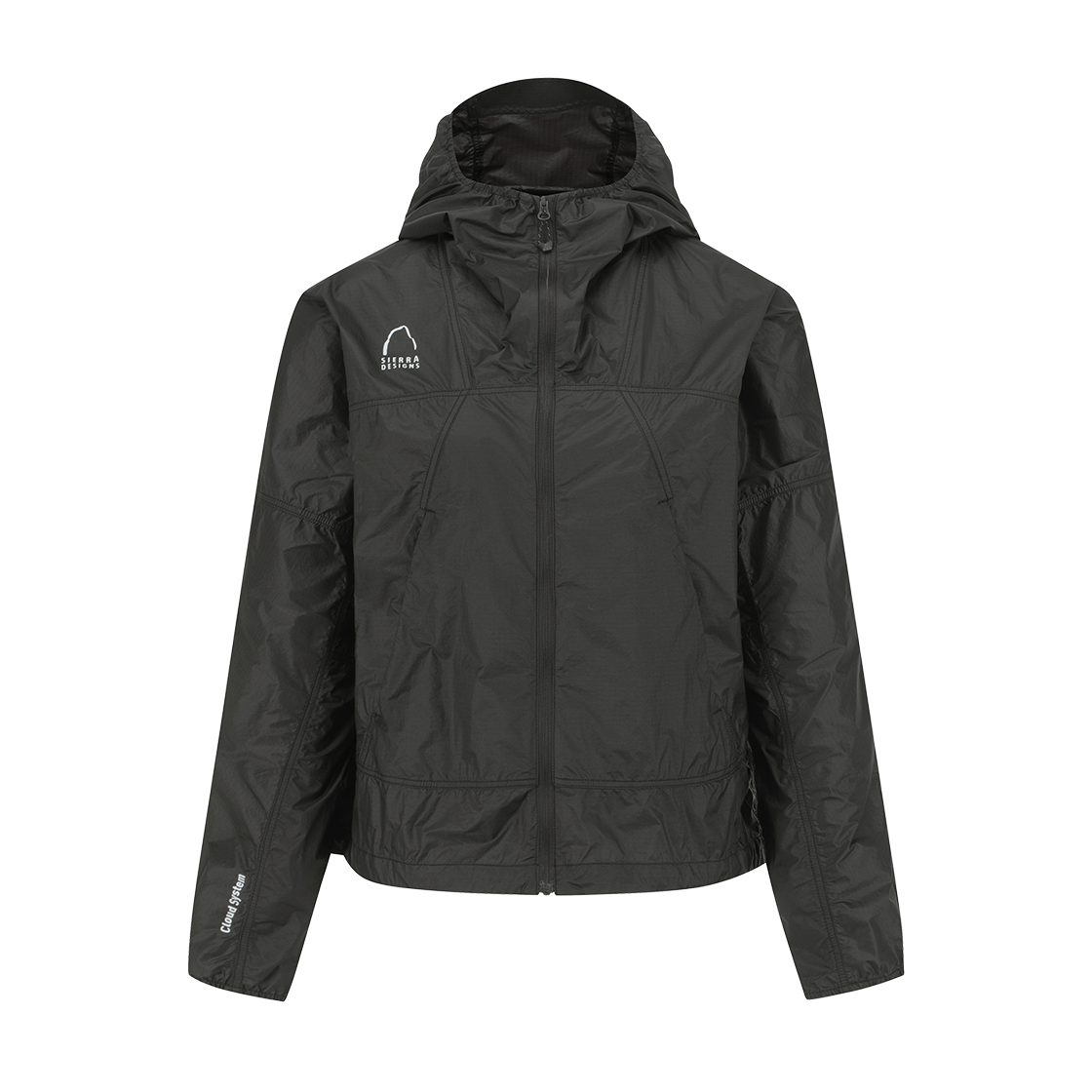 시에라디자인 W 그랜드마더십 경량 윈드쉘 자켓 블랙(SIERRA DESIGNS W GRAND MOTHERSHIP Lightweight Windshell Jacket Black)