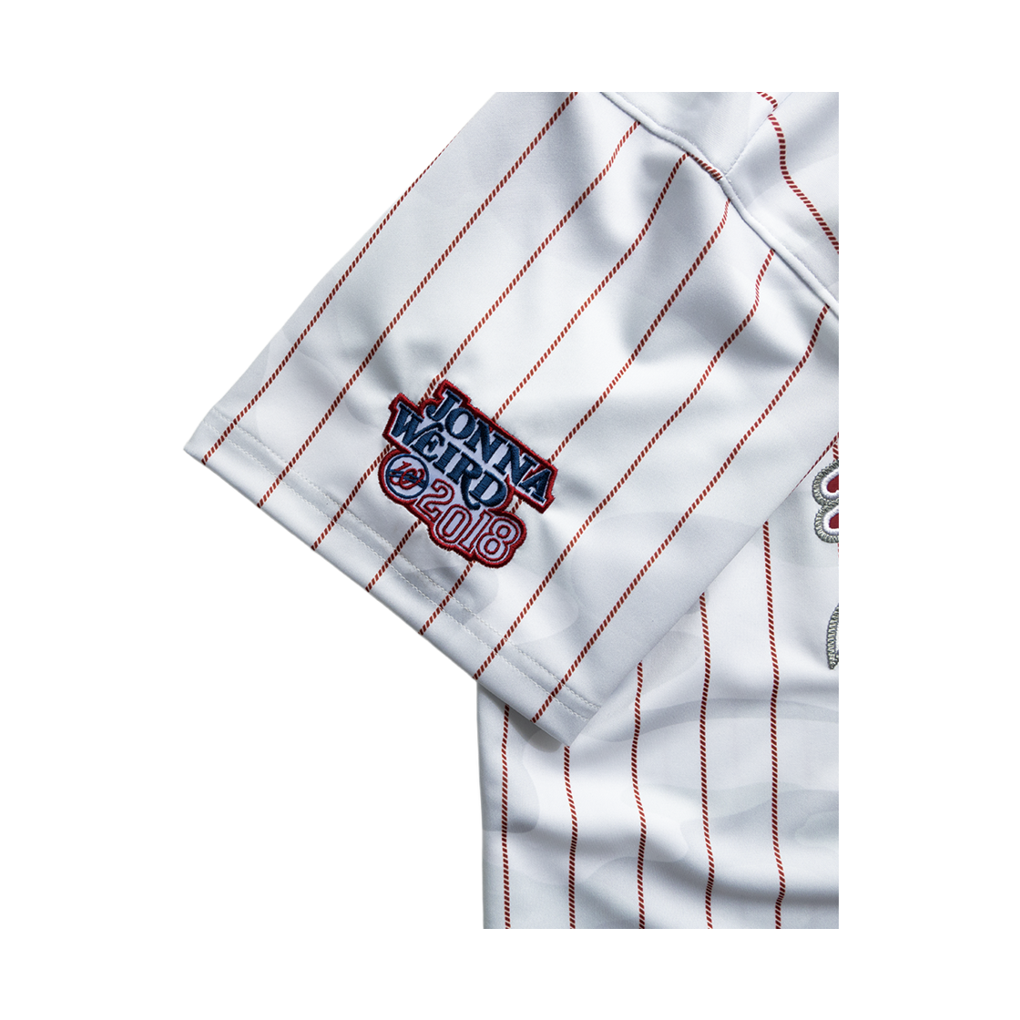 위얼드월드 필라델피아 스트라이프 베이스볼 저지(Weird World Philadelphia Striped Baseball Jersey) - 5