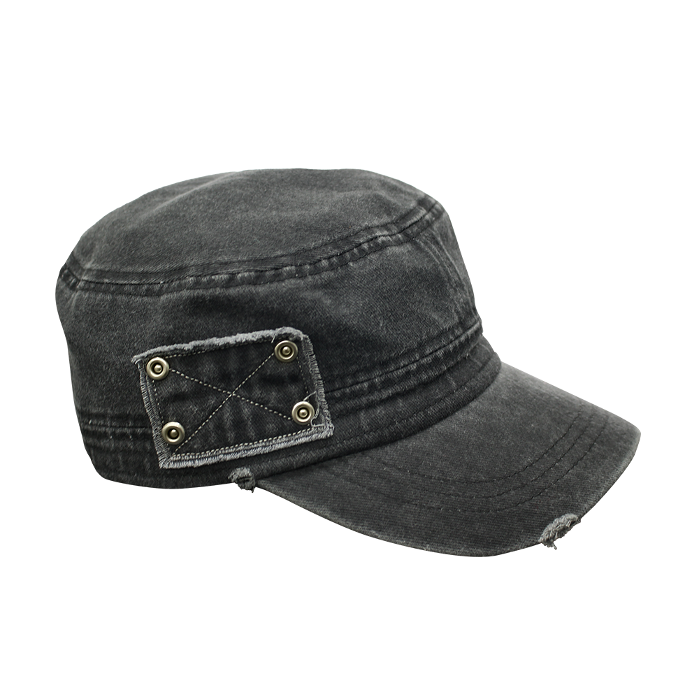 메인부스 패치워크 밀리터리 캡 차콜(MAINBOOTH Patchwork Military Cap Charcoal) - 3