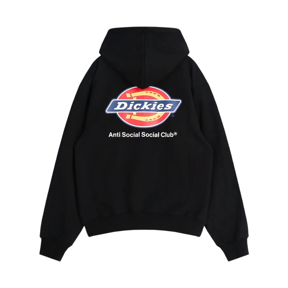 안티 소셜 소셜 클럽 x 디키즈 로고 후드 블랙