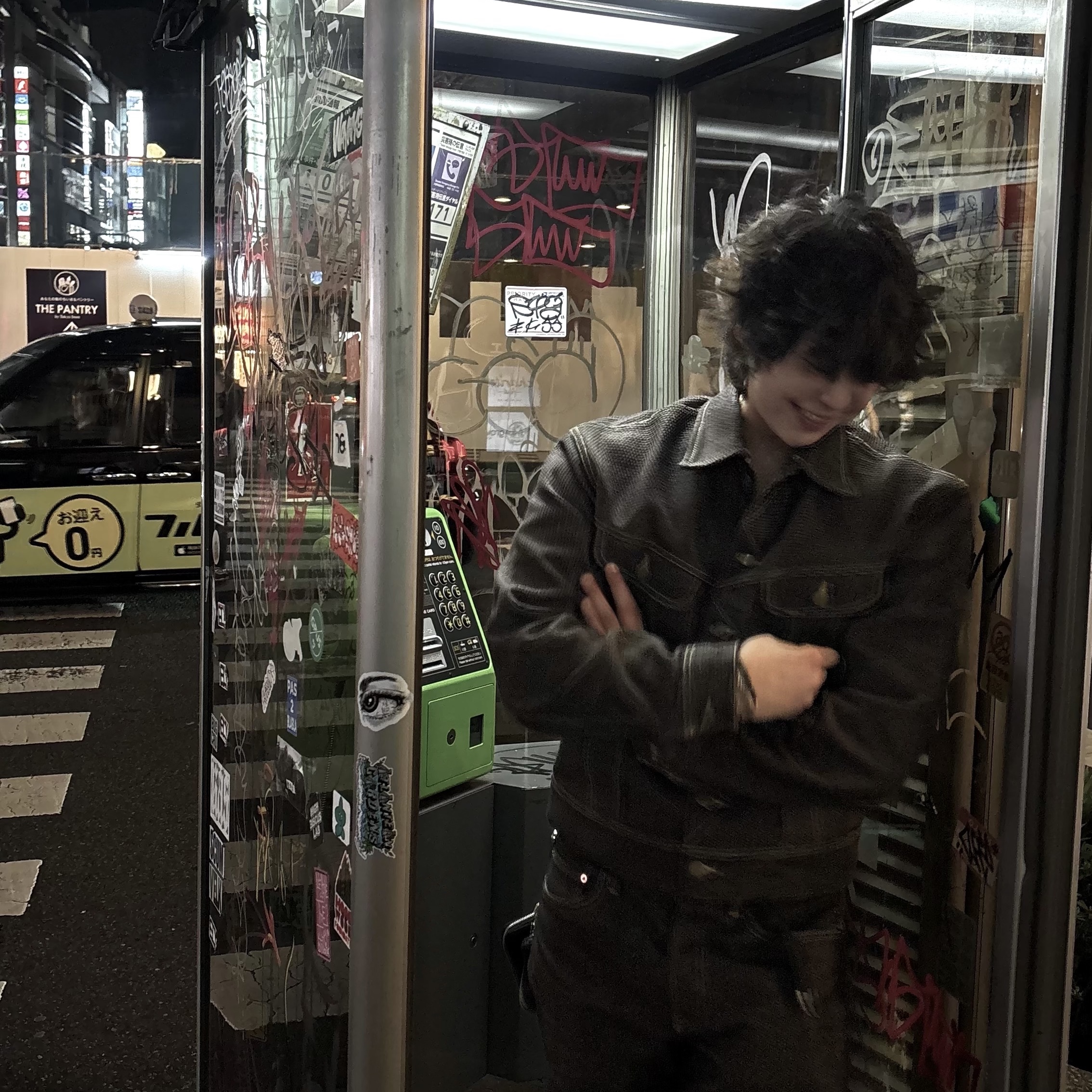 Kapital No.5 Century Denim Westerner Jacket Brown, Kapital Century Denim Westerner Long Jacket N5S Brown 착용 스타일 - 1