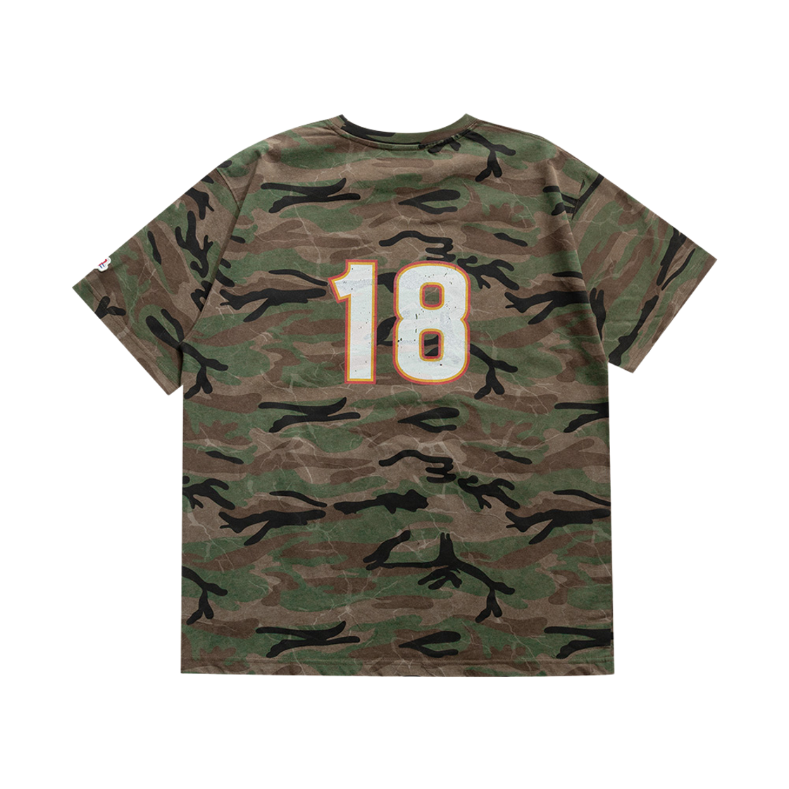 위얼드월드 하트 타워 카모플라쥬 티셔츠(Weird World Heart Tower Camouflage T-shirt) - 2
