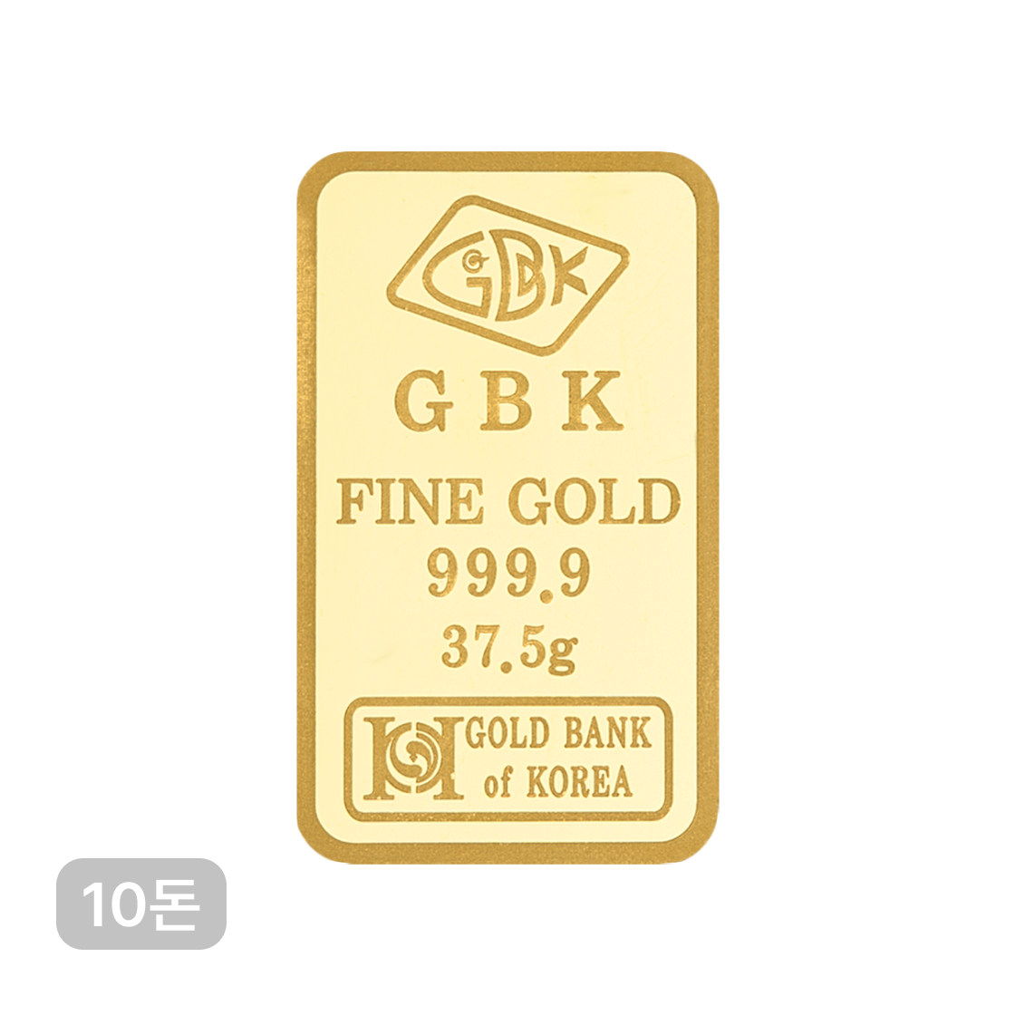 금 3대 검인마크 골드바 37.5g (랜덤 디자인)(Gold The Three Major Hallmarks Gold Bar 37.5g (Random Design))