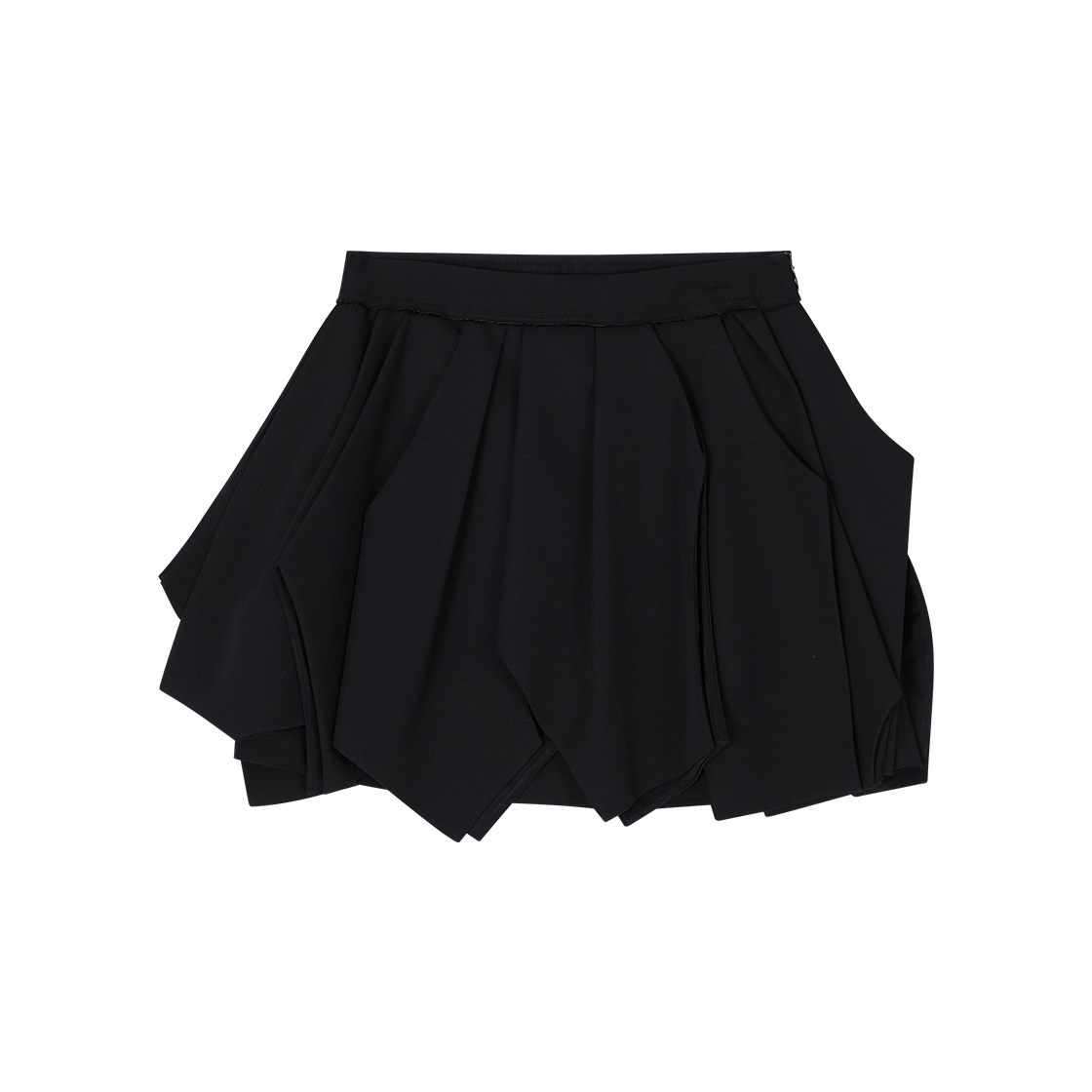 WI2SK703BK (W) SONGZIO COLLECTION Polyptych Mini Skirt Black